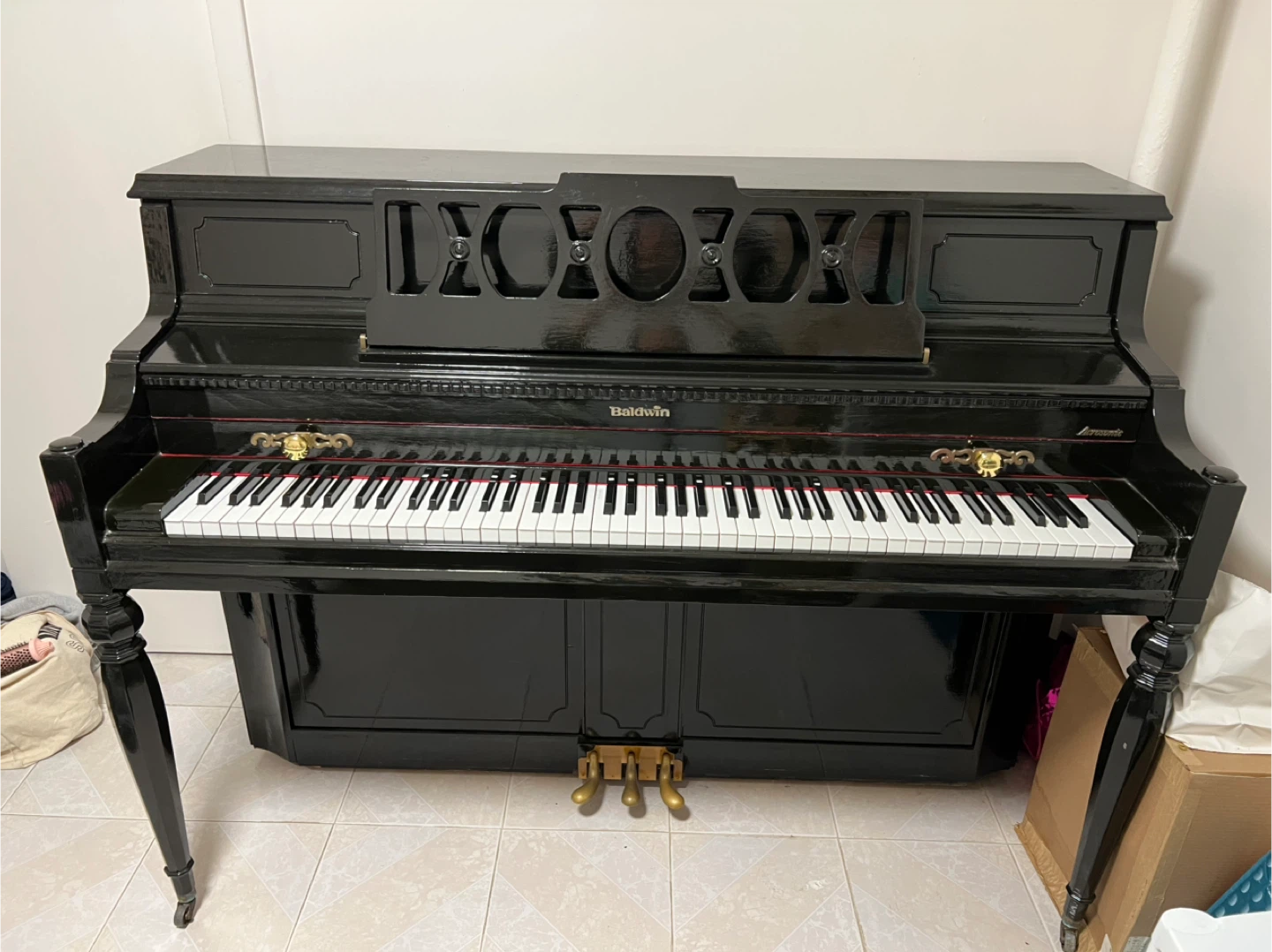 Baldwin Acrosonic Piano - Black - photo 2