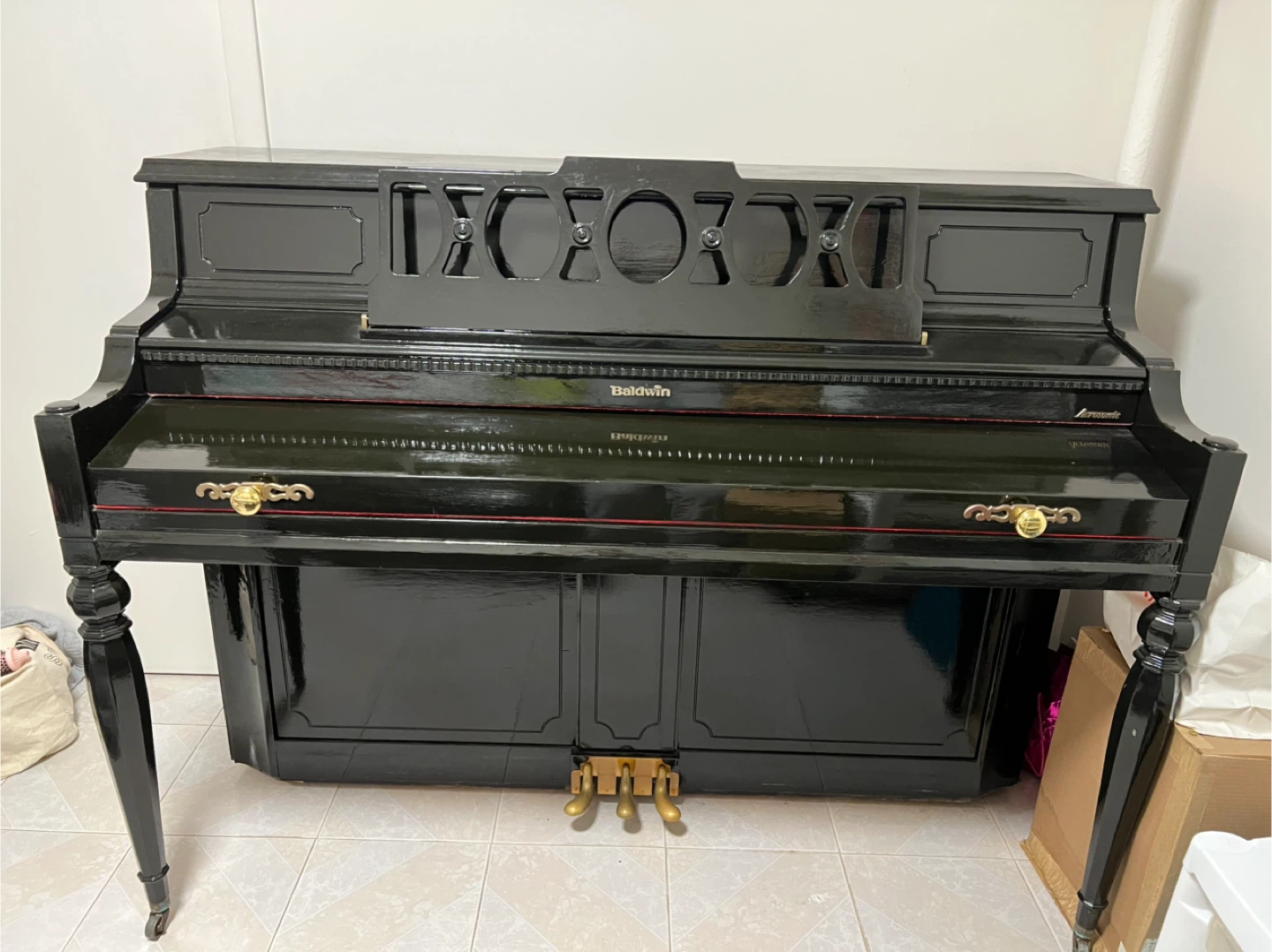 Baldwin Acrosonic Piano - Black - photo 3