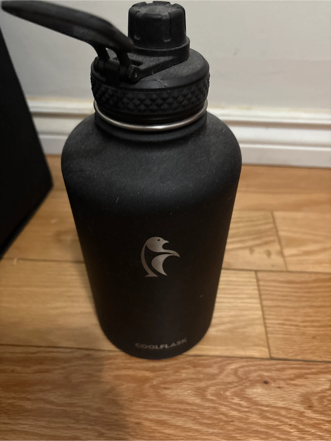 Coolflask Water Bottle - Black