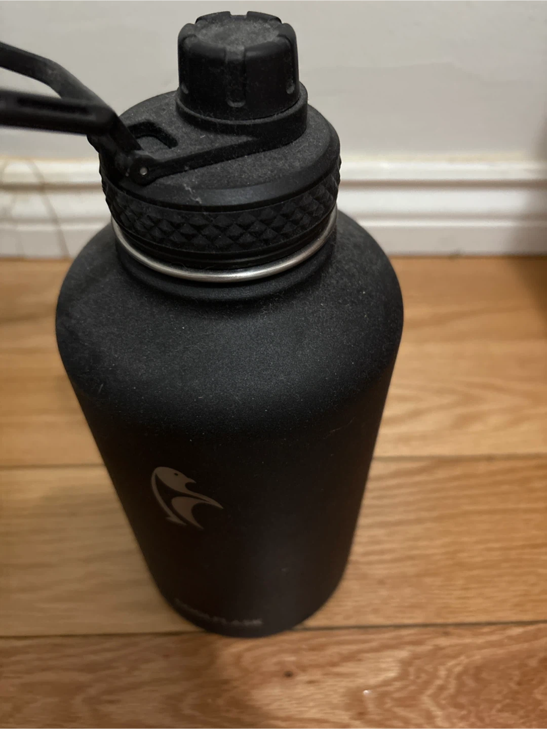 Coolflask Water Bottle - Black - photo 2