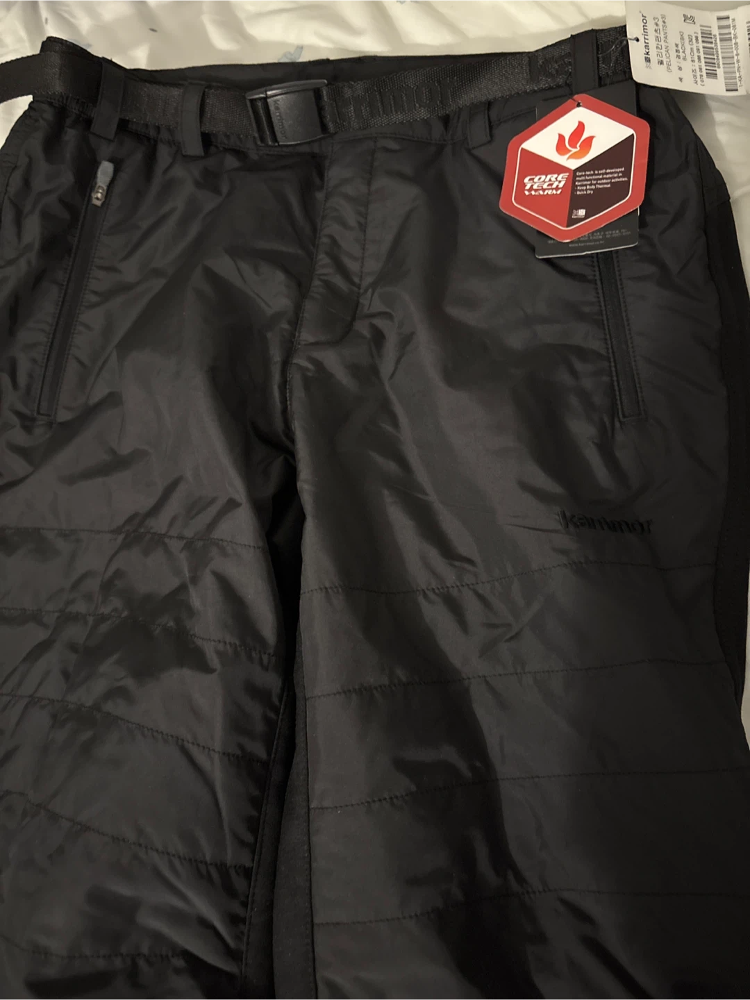 Karrimor Black Padded Pants - New with Tags!