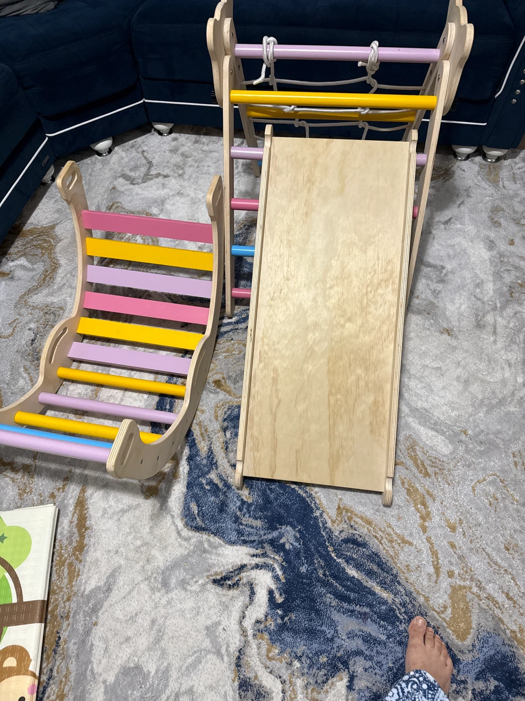 Wooden Climbing Gym Set - photo 2