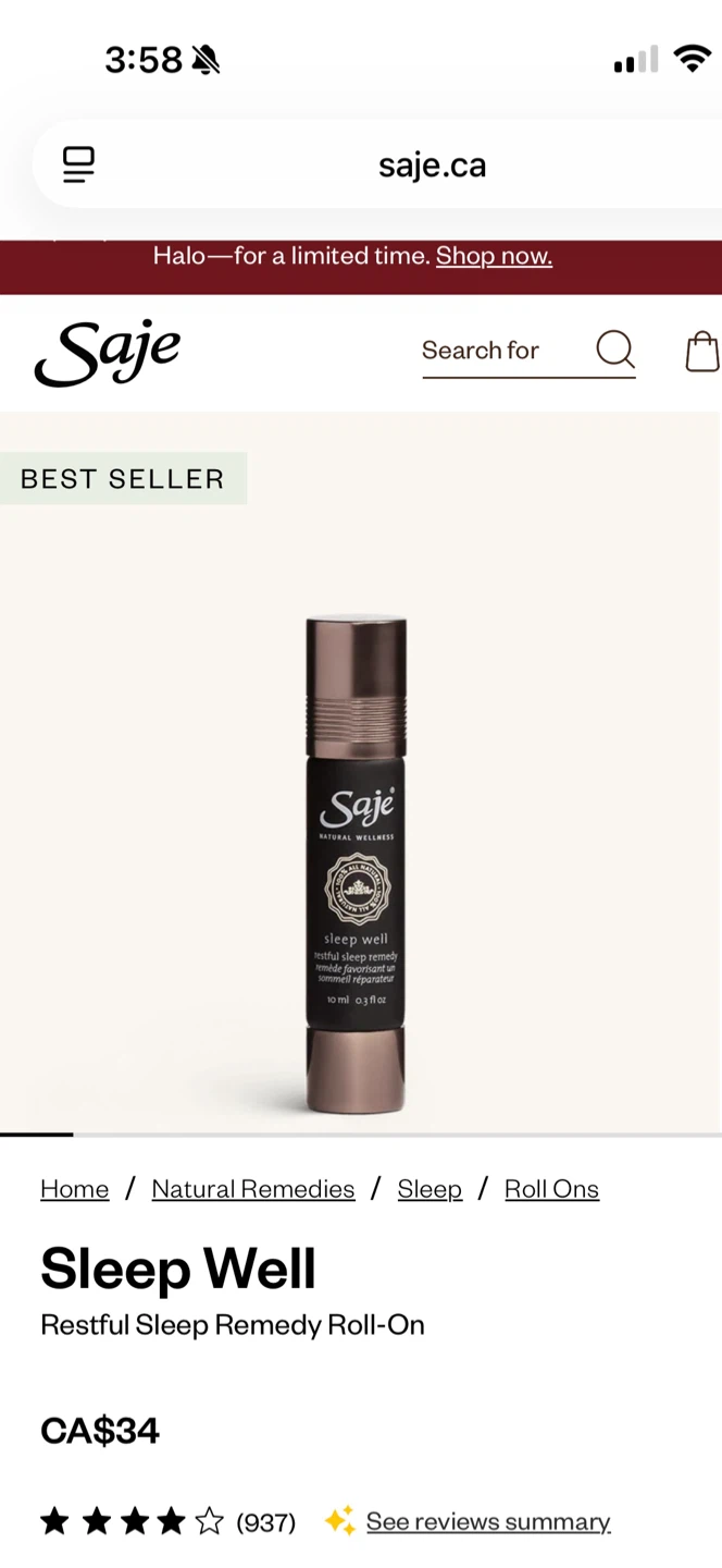 Saje - sleep well roller - photo 2