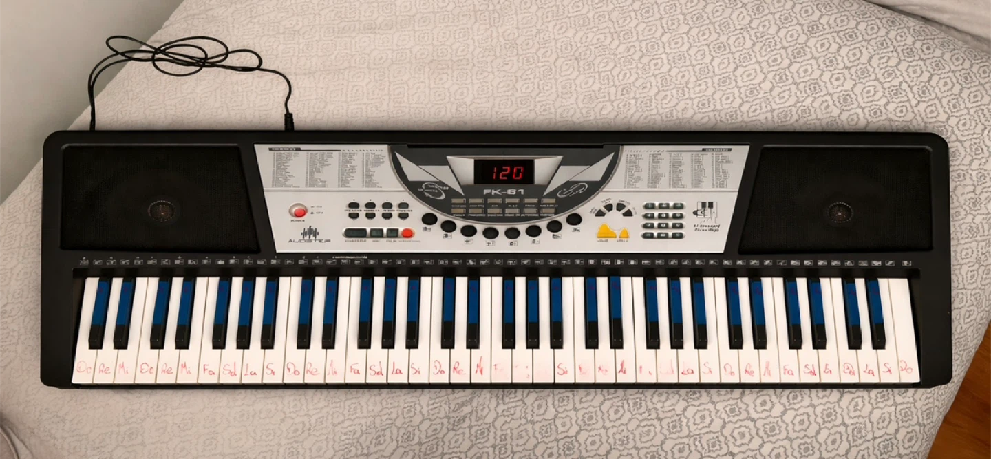 Audster FK-61 Electronic Keyboard