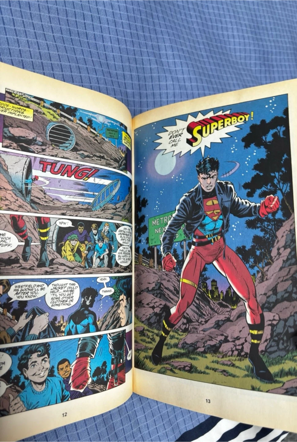 vintage collection THE RETURN OF SUPERMAN Novel Graphics - photo 3