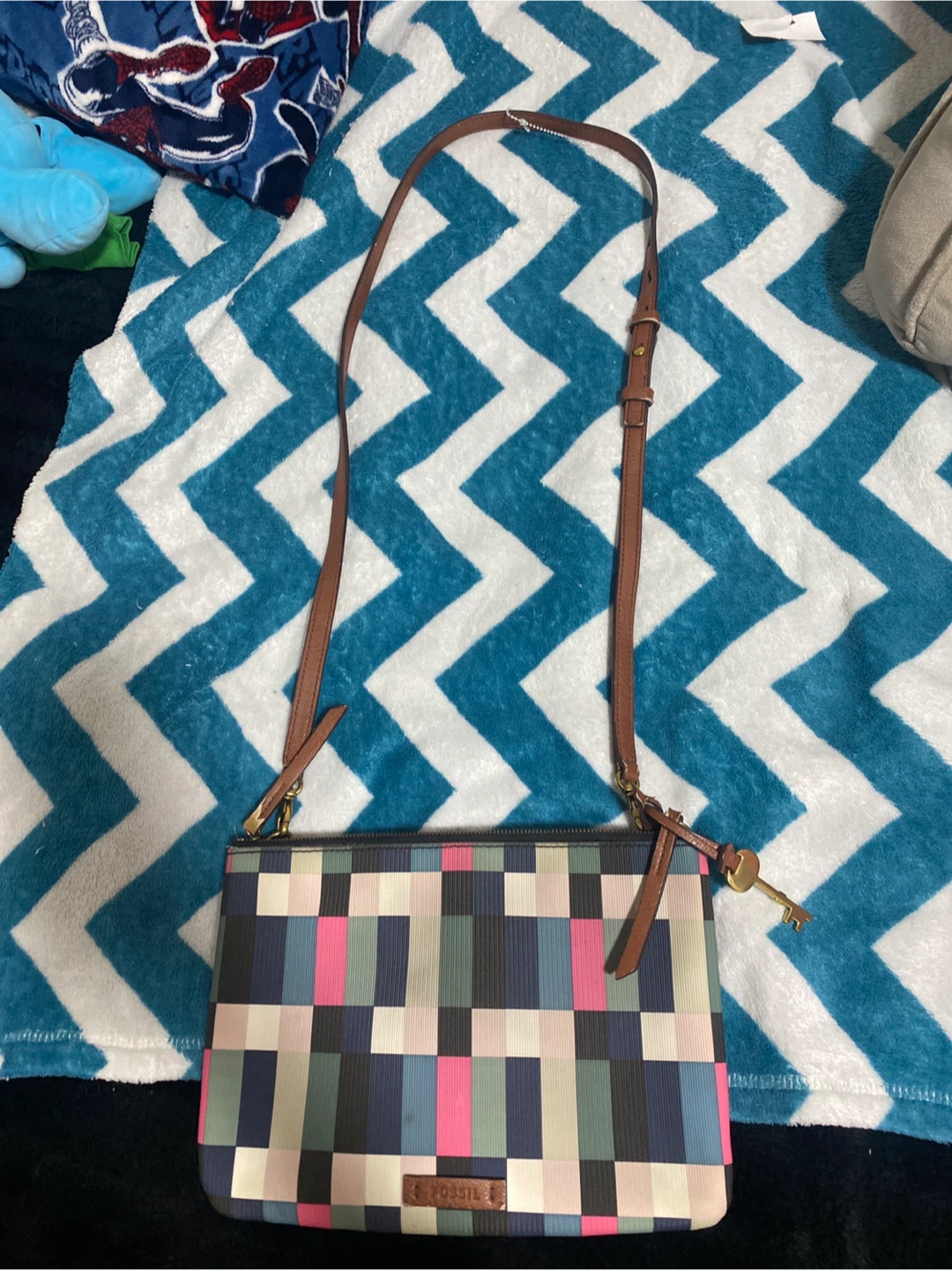 Fossil Crossbody Bag - Patterned