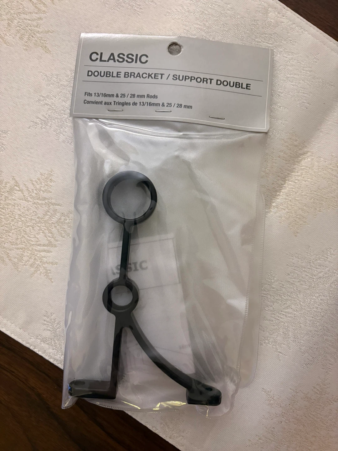 CLASSIC Double Curtain Bracket - Set of 2 - photo 2