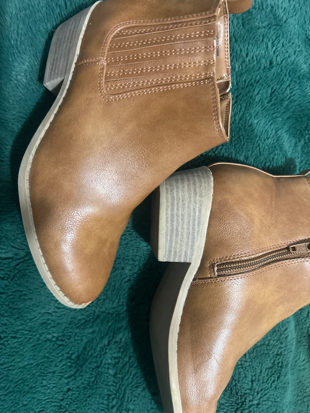 Brown Ankle Boots - Size 3 1/2 - photo 2