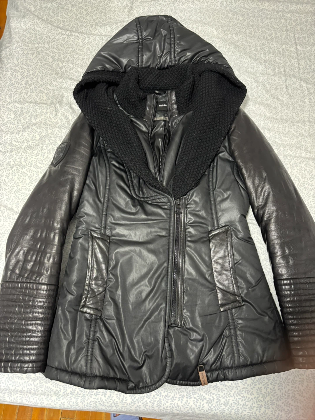 Rudsak Black Jacket Size M/M - photo 2