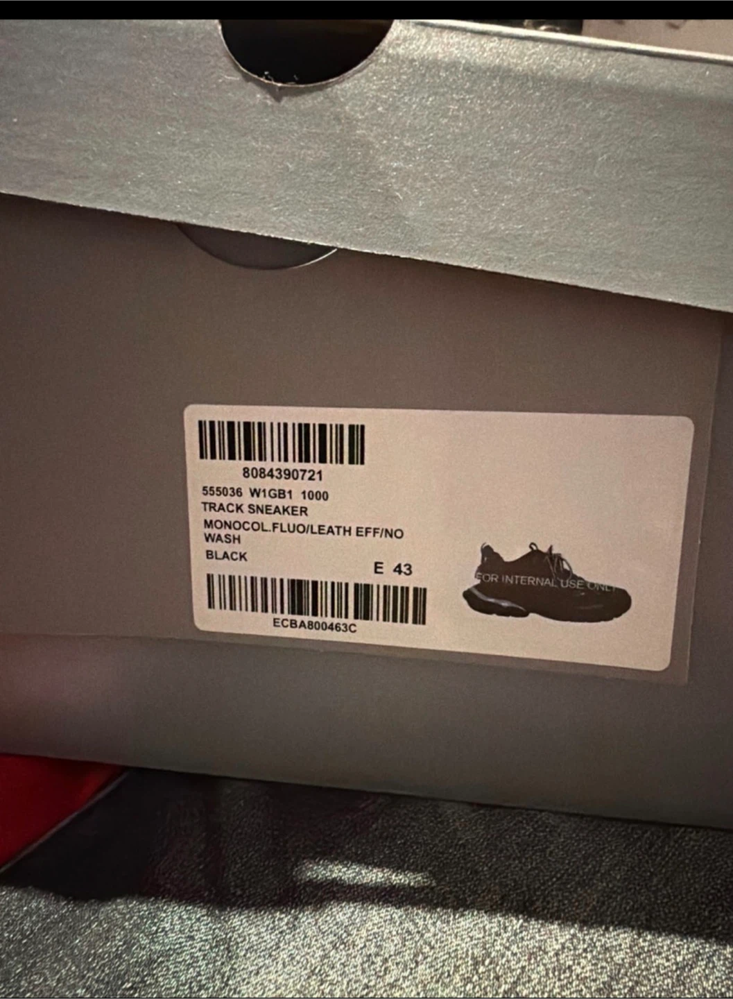 Balenciaga Track Sneaker Black Size 43 - photo 2