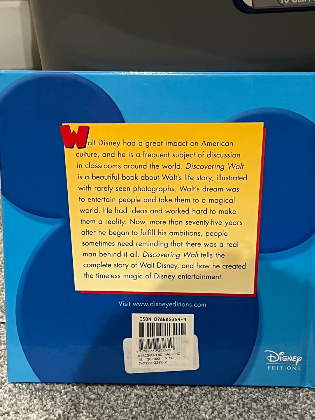 Discovering Walt: The Magical Life of Walt Disney Book - photo 2