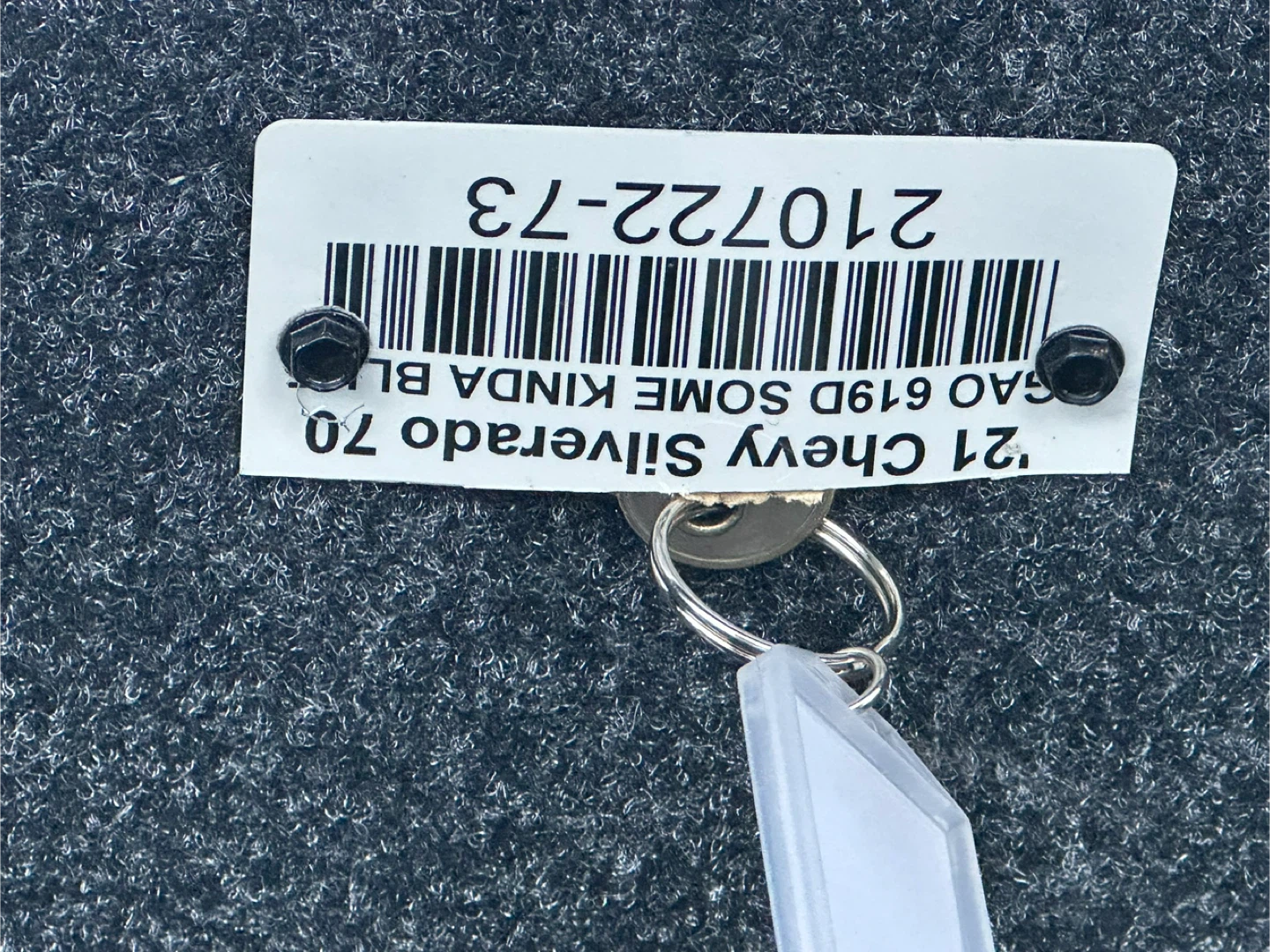 '21 Chevy Silverado Truck Cap - Blue topper camper - photo 5