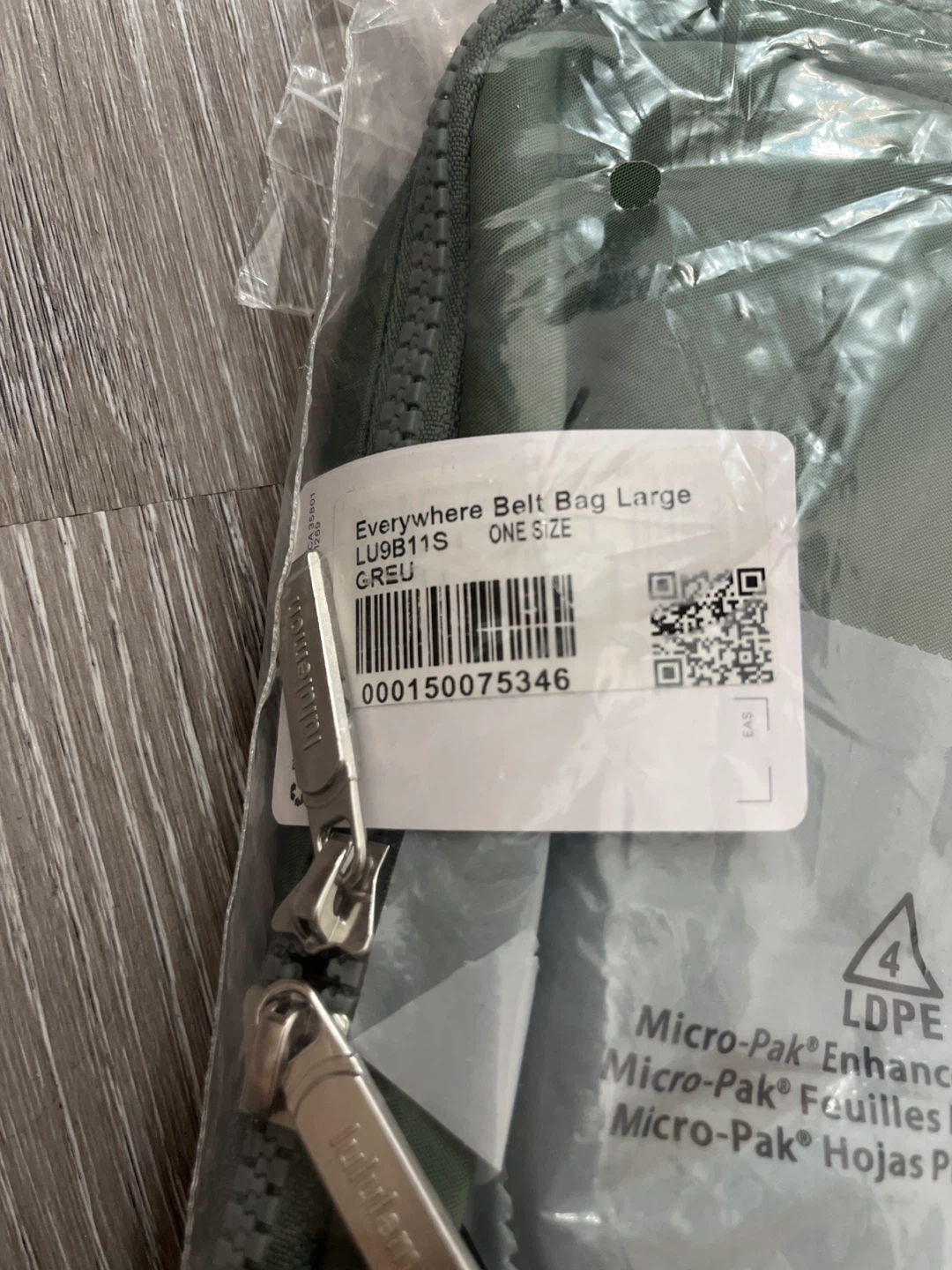 New Lululemon Everywhere Belt Bag Large GREU - photo 4