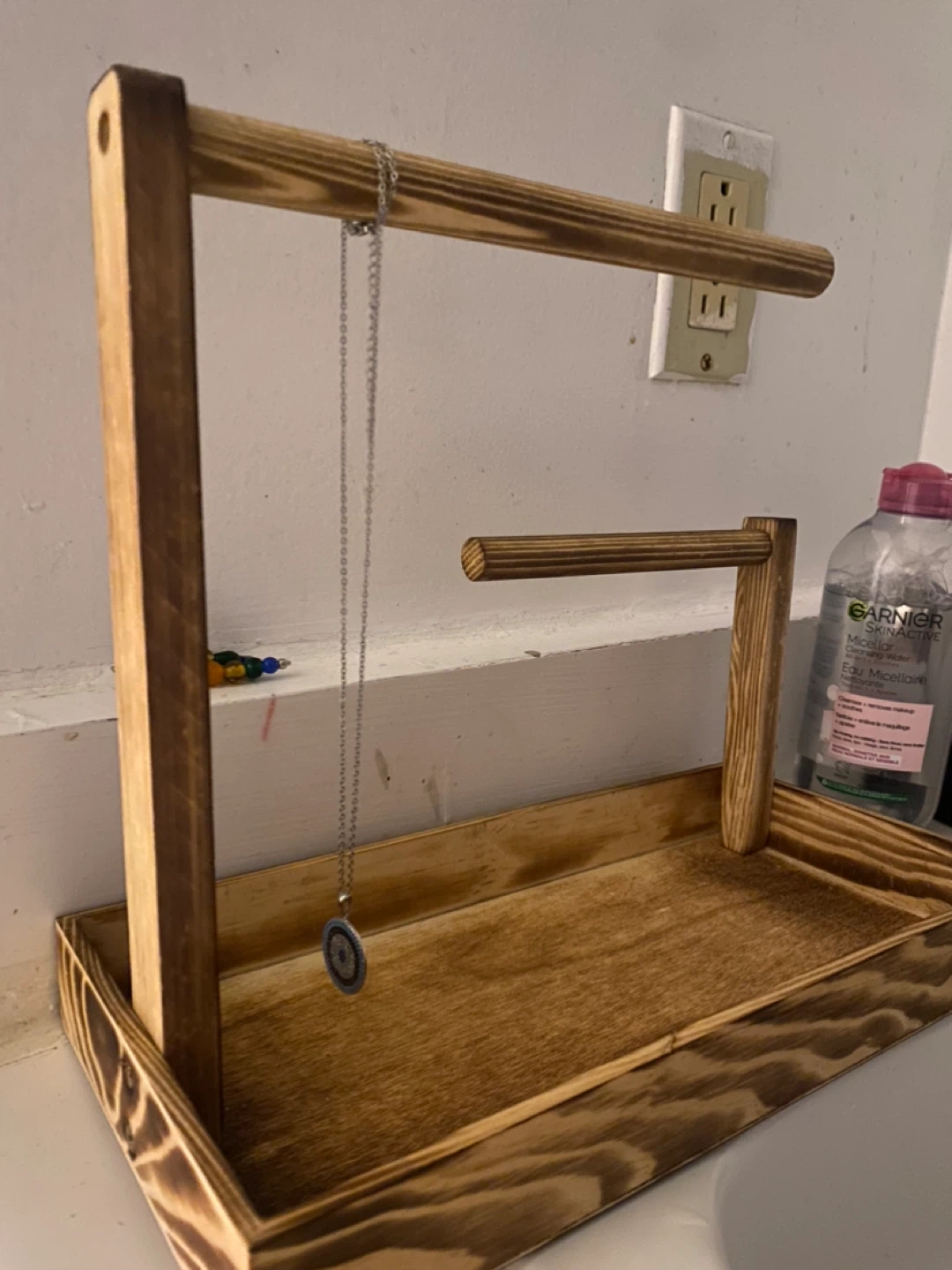 Wooden Jewelry Organizer Stand - photo 2