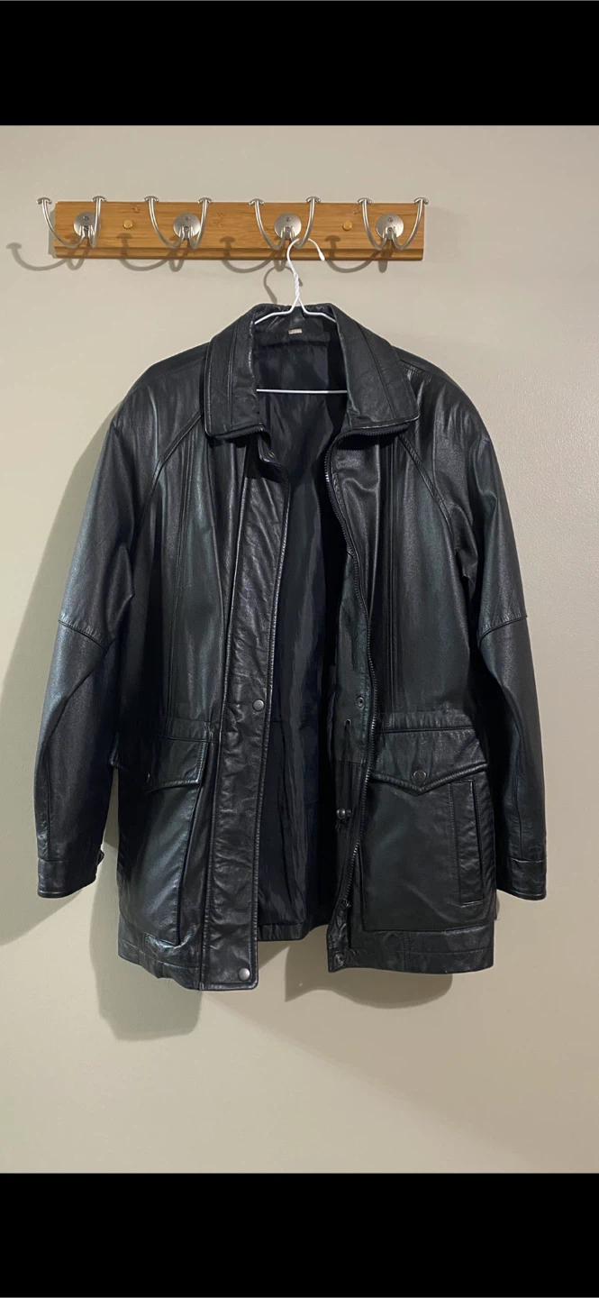 Vintage Turkish Leather Jacket ***