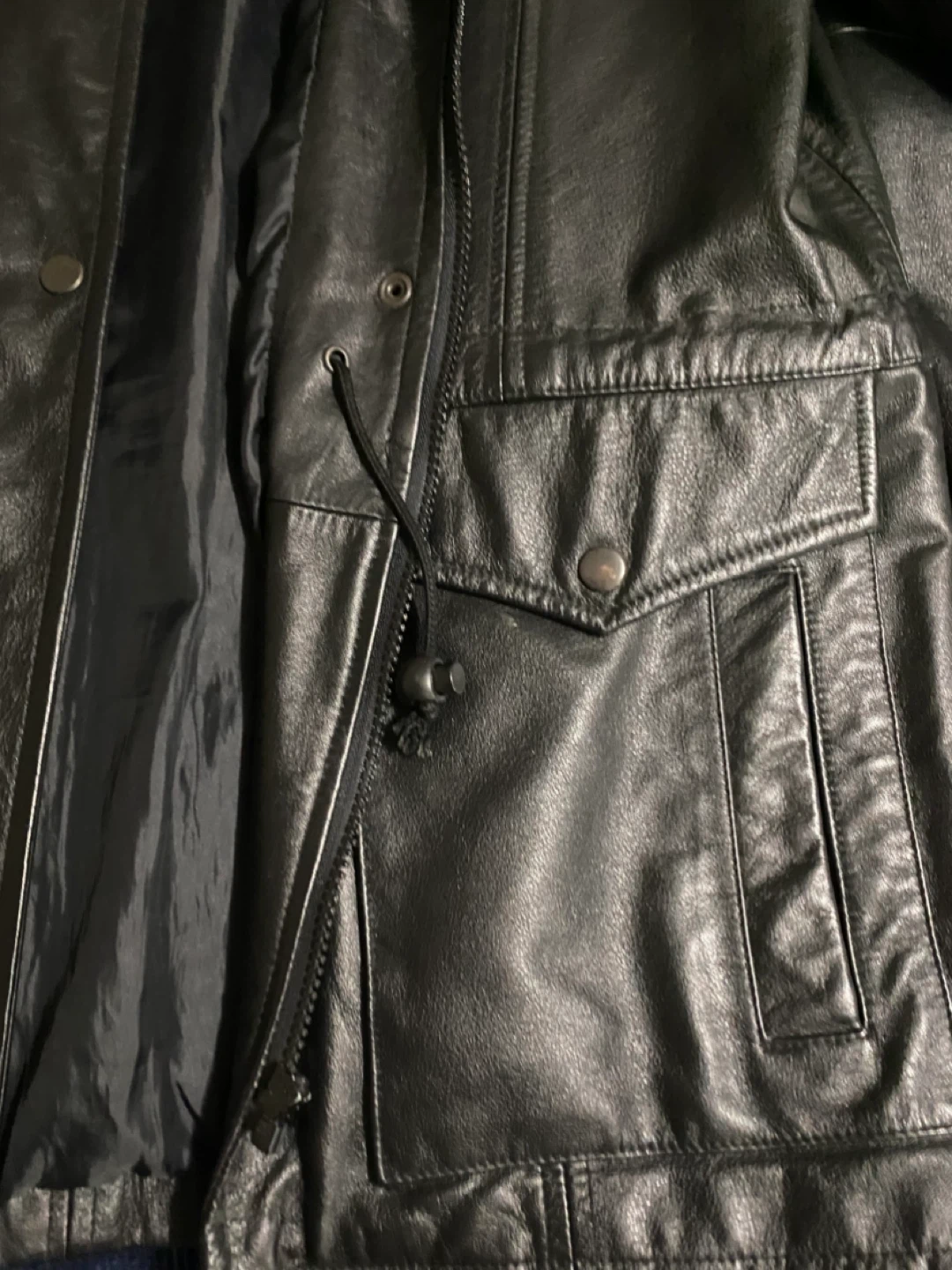 Vintage Turkish Leather Jacket *** - photo 3