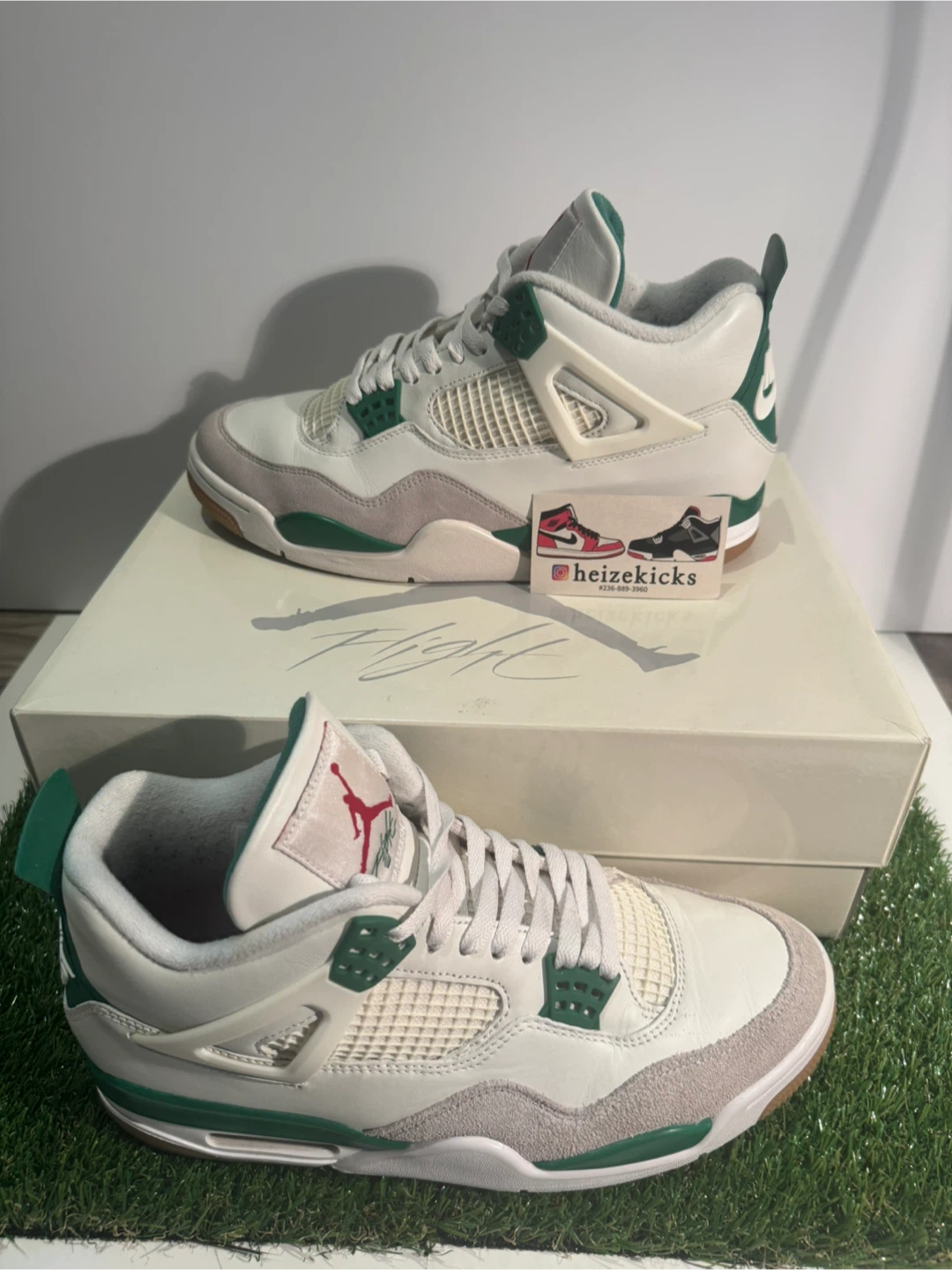 Jordan 4 SB Pine Green size 10.5 - photo 2