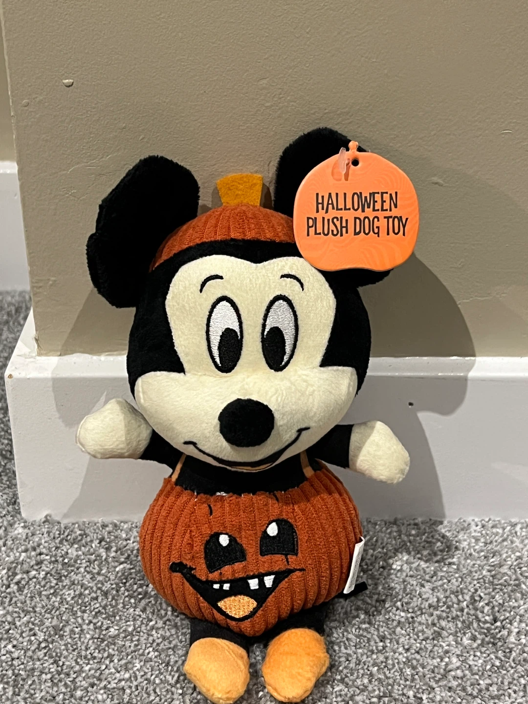 Halloween Mickey Mouse Plush Dog Toy
