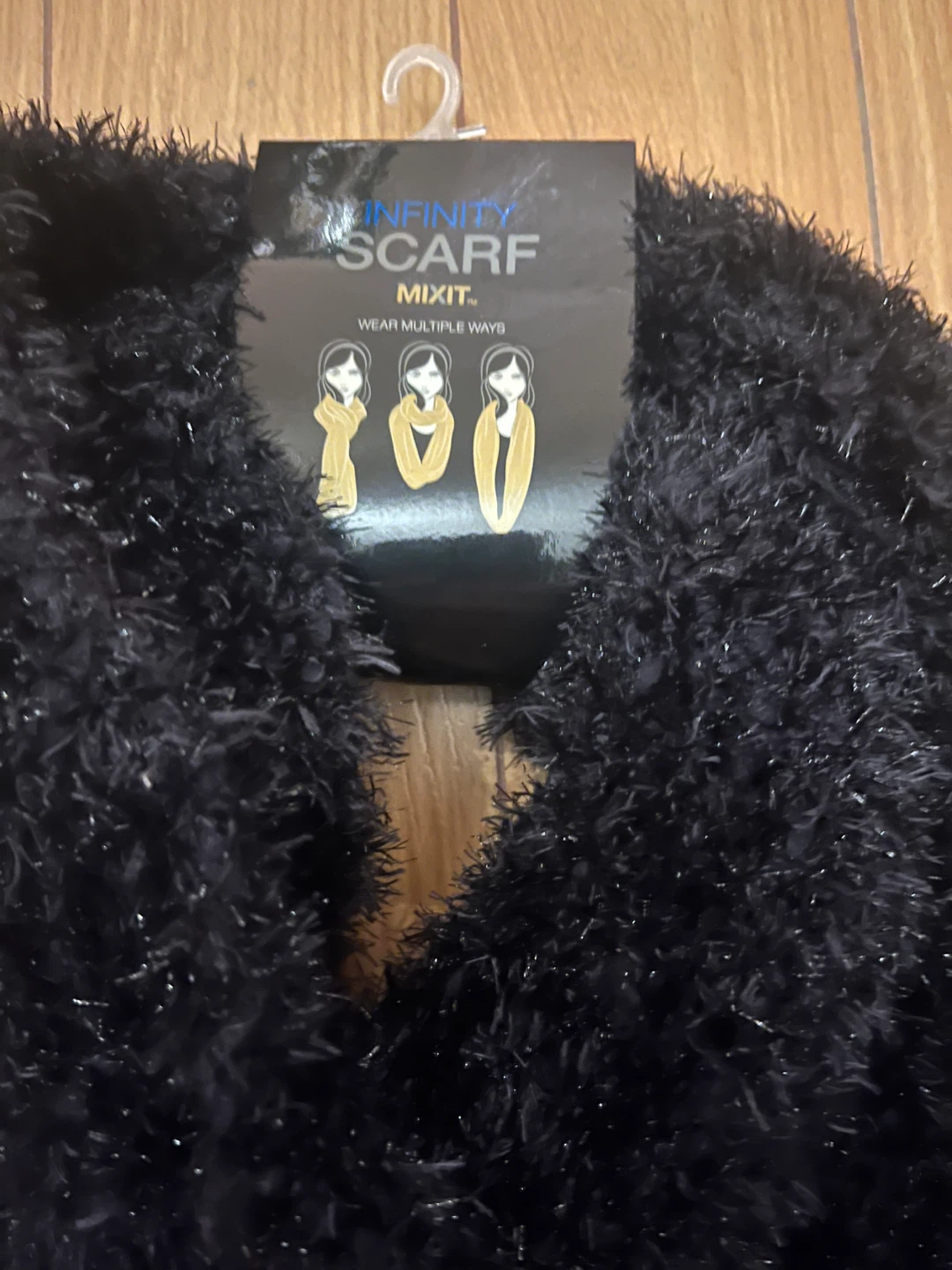 Mixit Infinity Scarf - Black