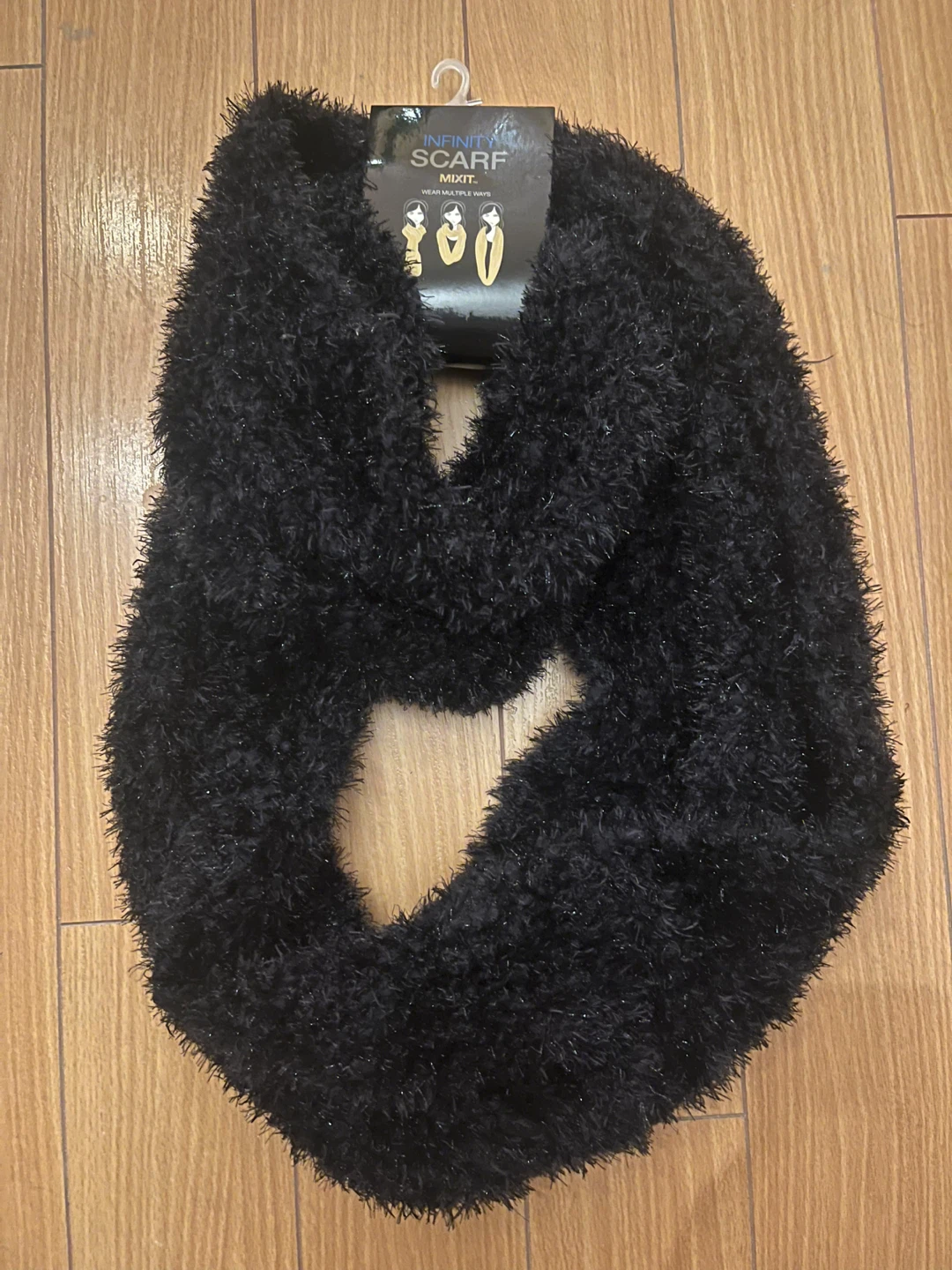 Mixit Infinity Scarf - Black - photo 2