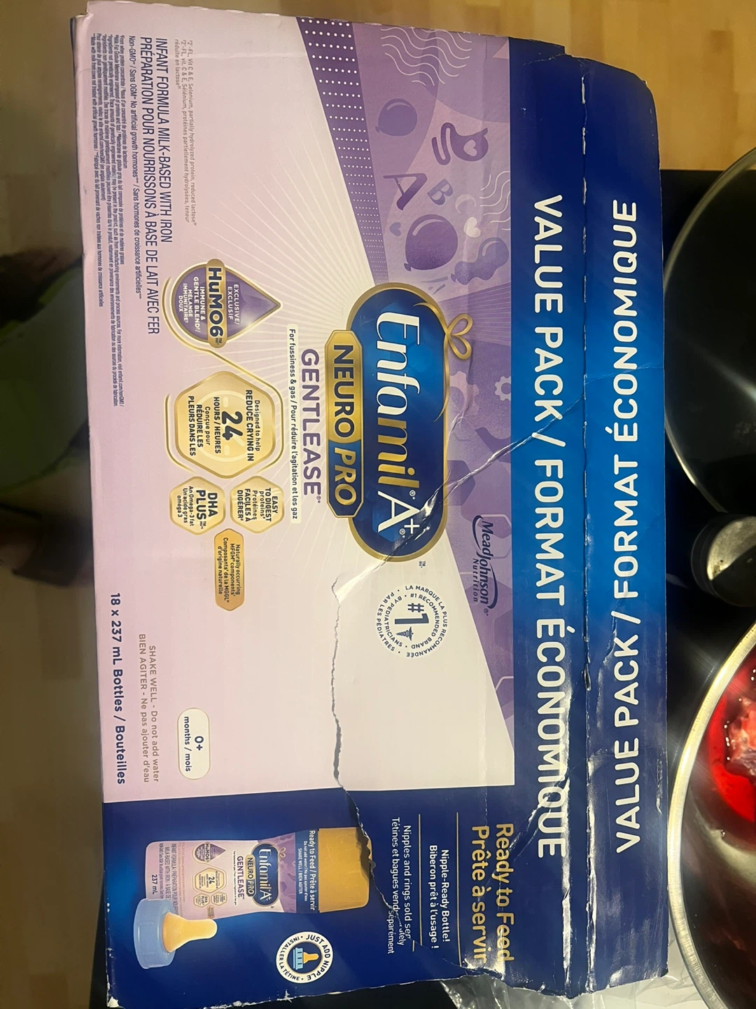 Baby formula Enfamil A+ NeuroPro Gentlease Ready to Feed 16x237 - photo 2
