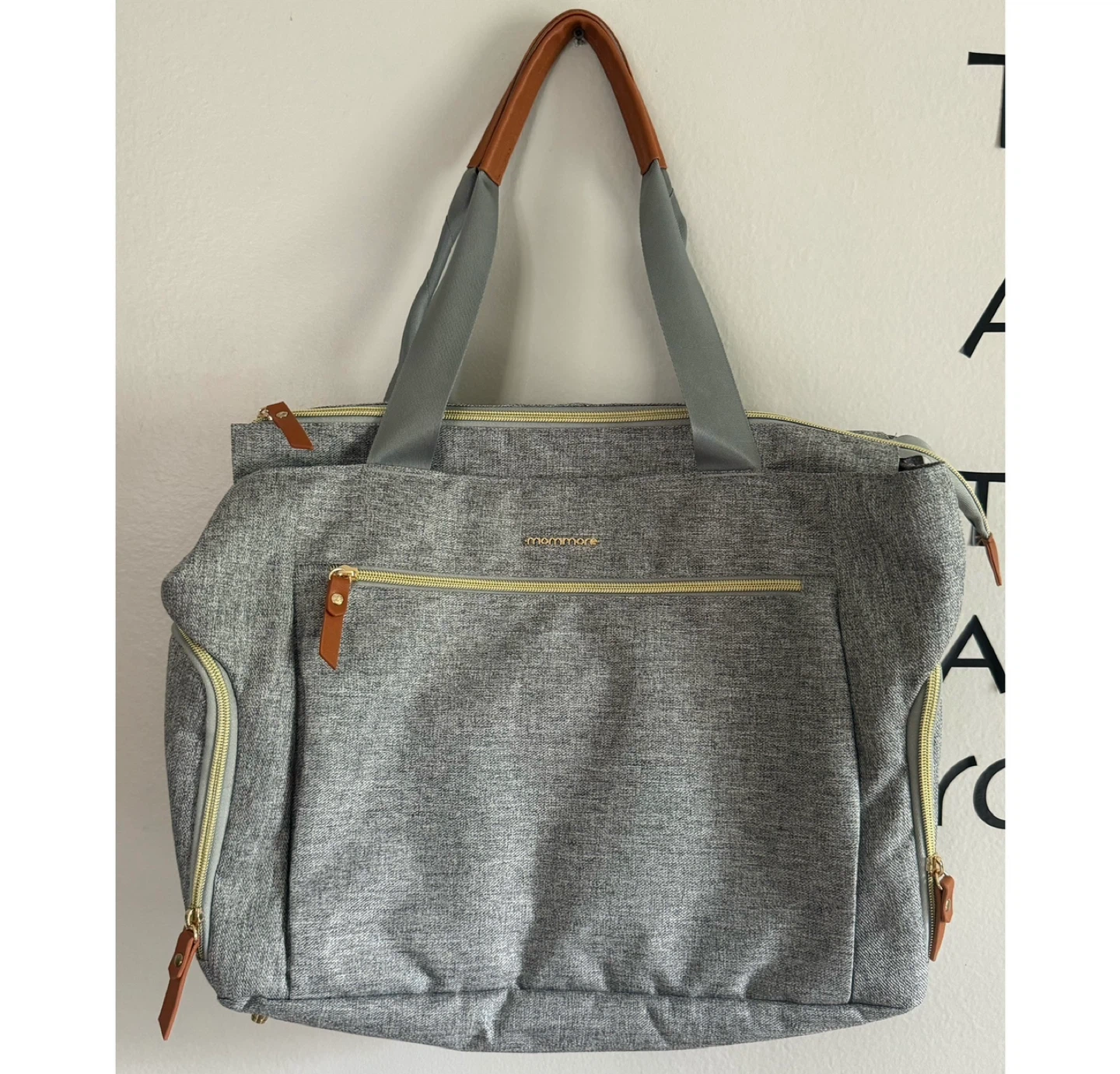 mommore Breast Pump Bag Diaper Tote Bag