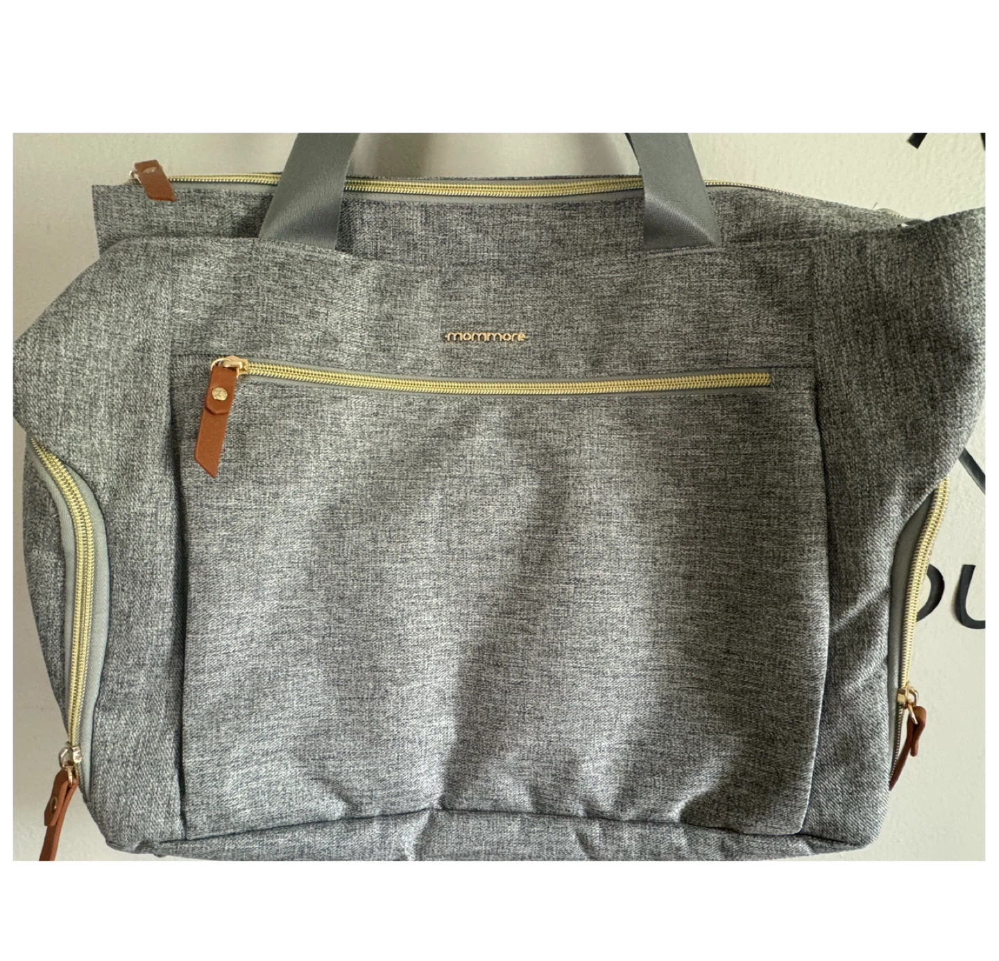 mommore Breast Pump Bag Diaper Tote Bag - photo 2