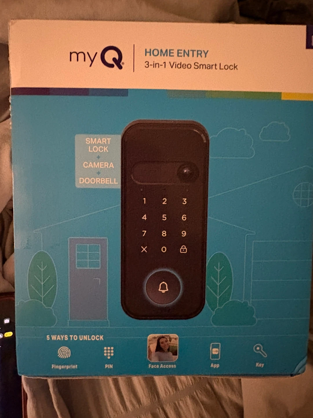 myQ Home Entry 3-in-1 Video Smart Lock