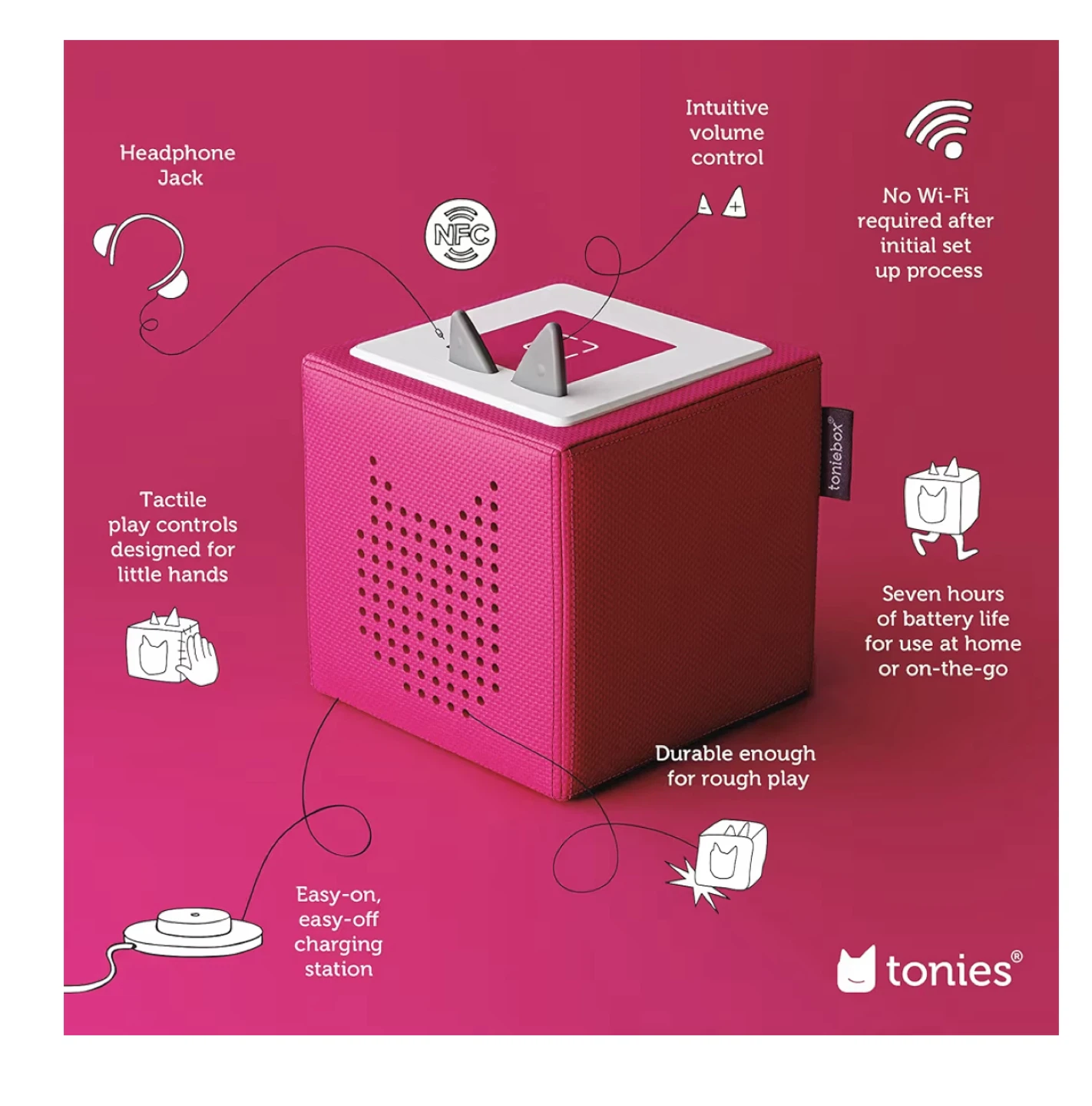 Pink Toniebox Starter Set - photo 3