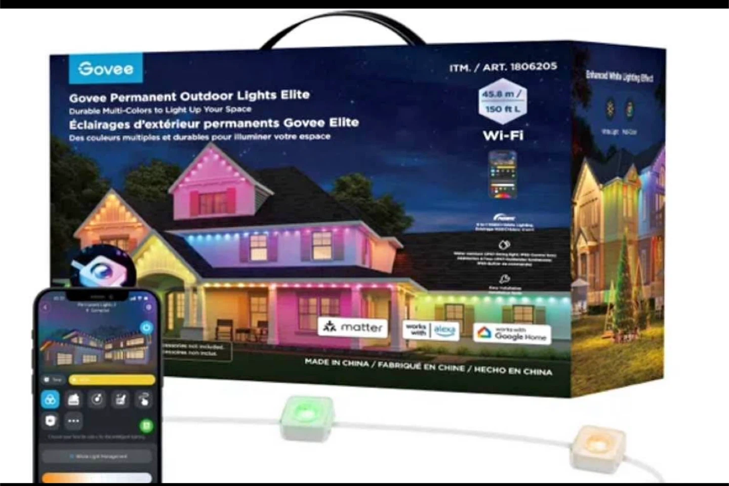 Govee Permanent Outdoor Lights Elite - 150 ft