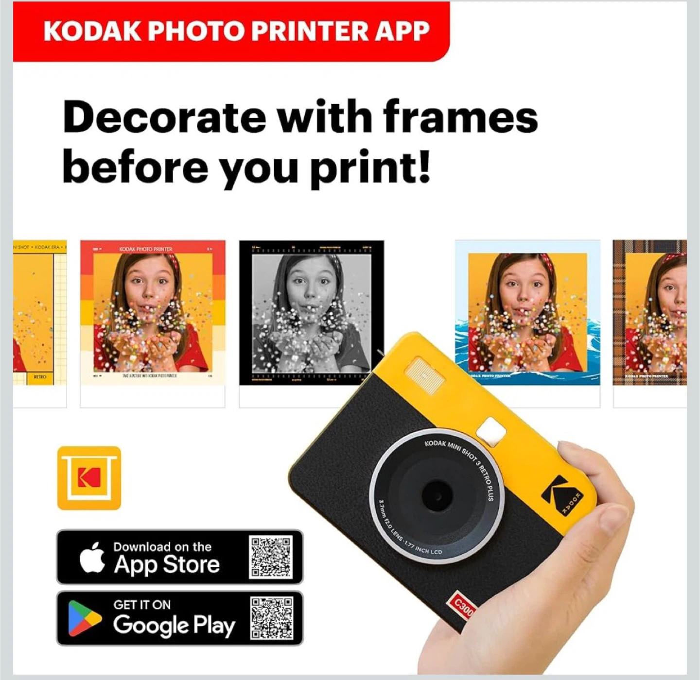 Kodak Mini Shot 3 Retro Instant Camera - photo 3
