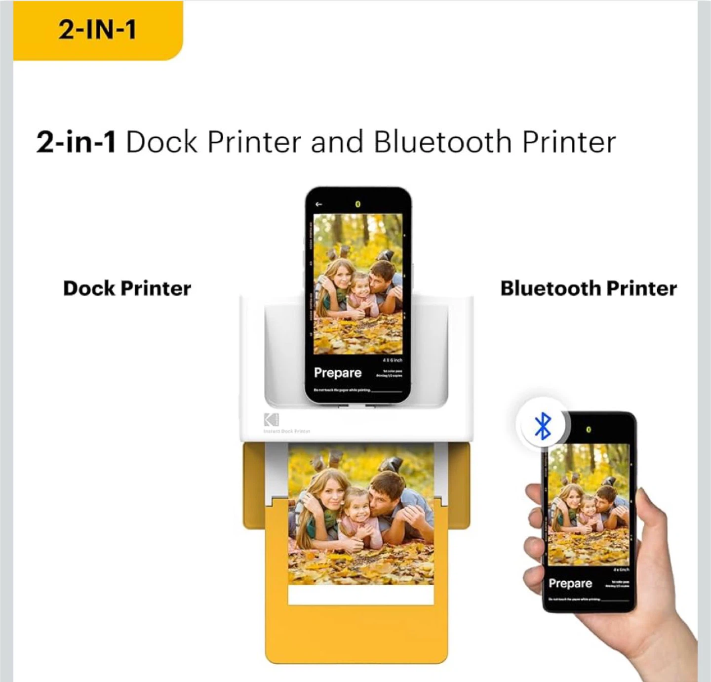 Kodak Dock Plus Instant Photo Printer