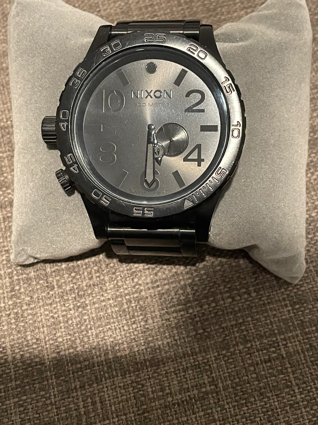 Nixon The 51-30 Black Stainless Steel Watch - photo 2