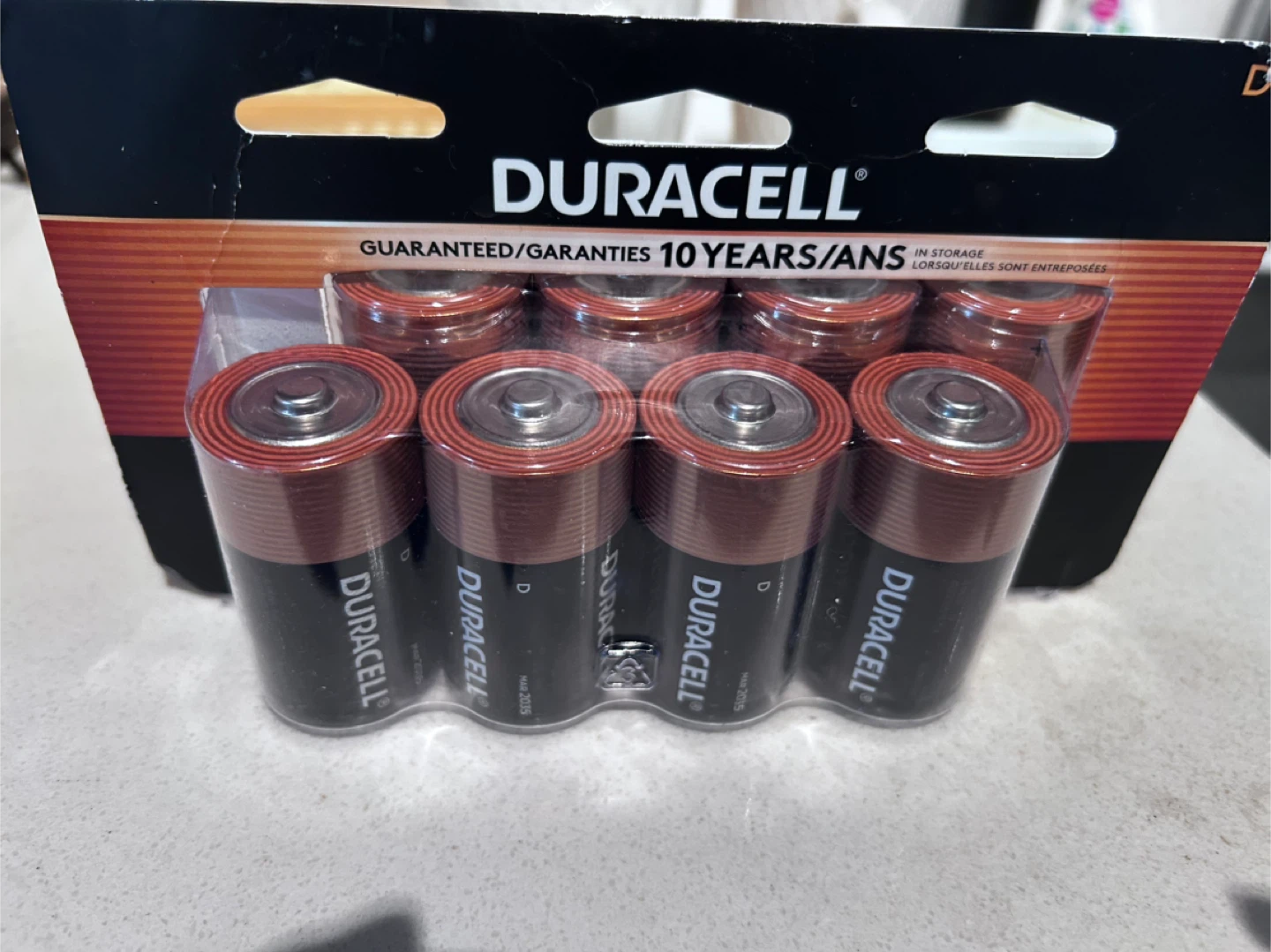 Duracell D Batteries - 8 Pack
