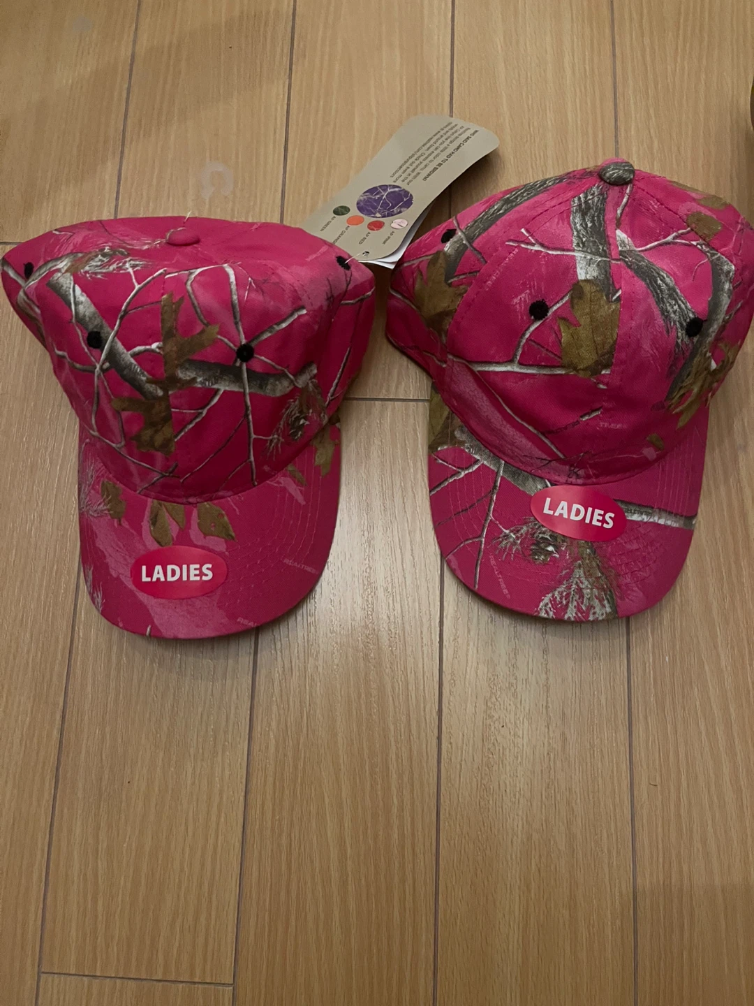 Ladies Pink Camo Baseball Cap - New - photo 2