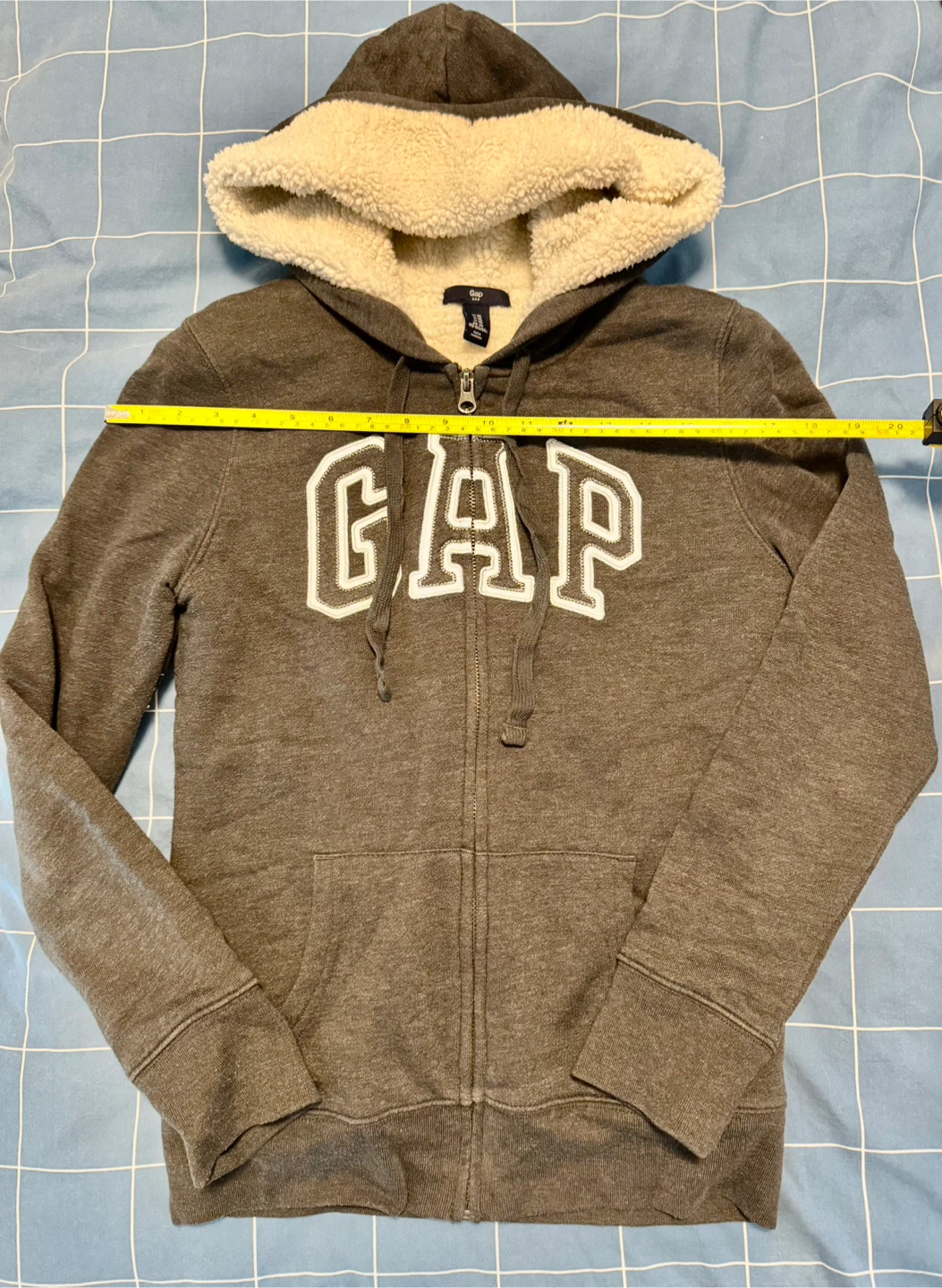 GAP Sherpa Lined Hoodie_Grey_Size XS - photo 5