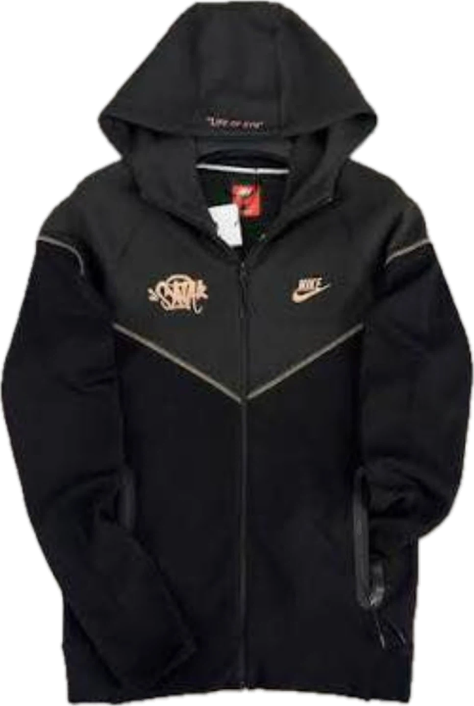 Nike syna Tech Fleece Full Zip Hoodie - Black | Karrot