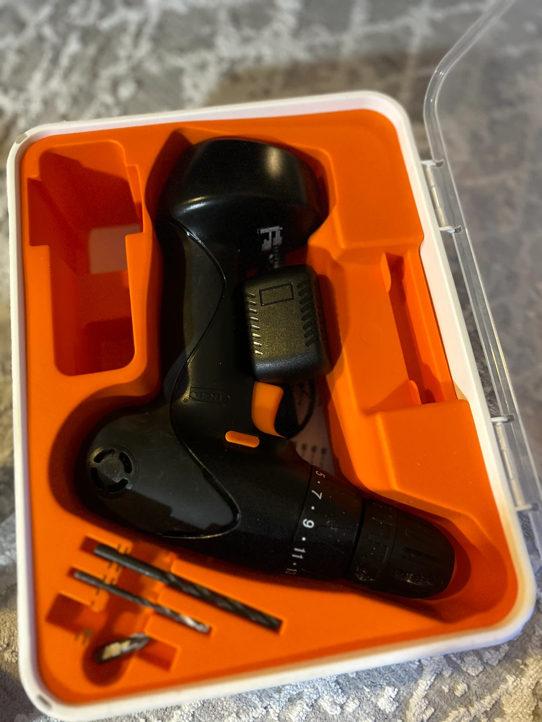 IKEA FIXA Cordless Screwdriver with Case