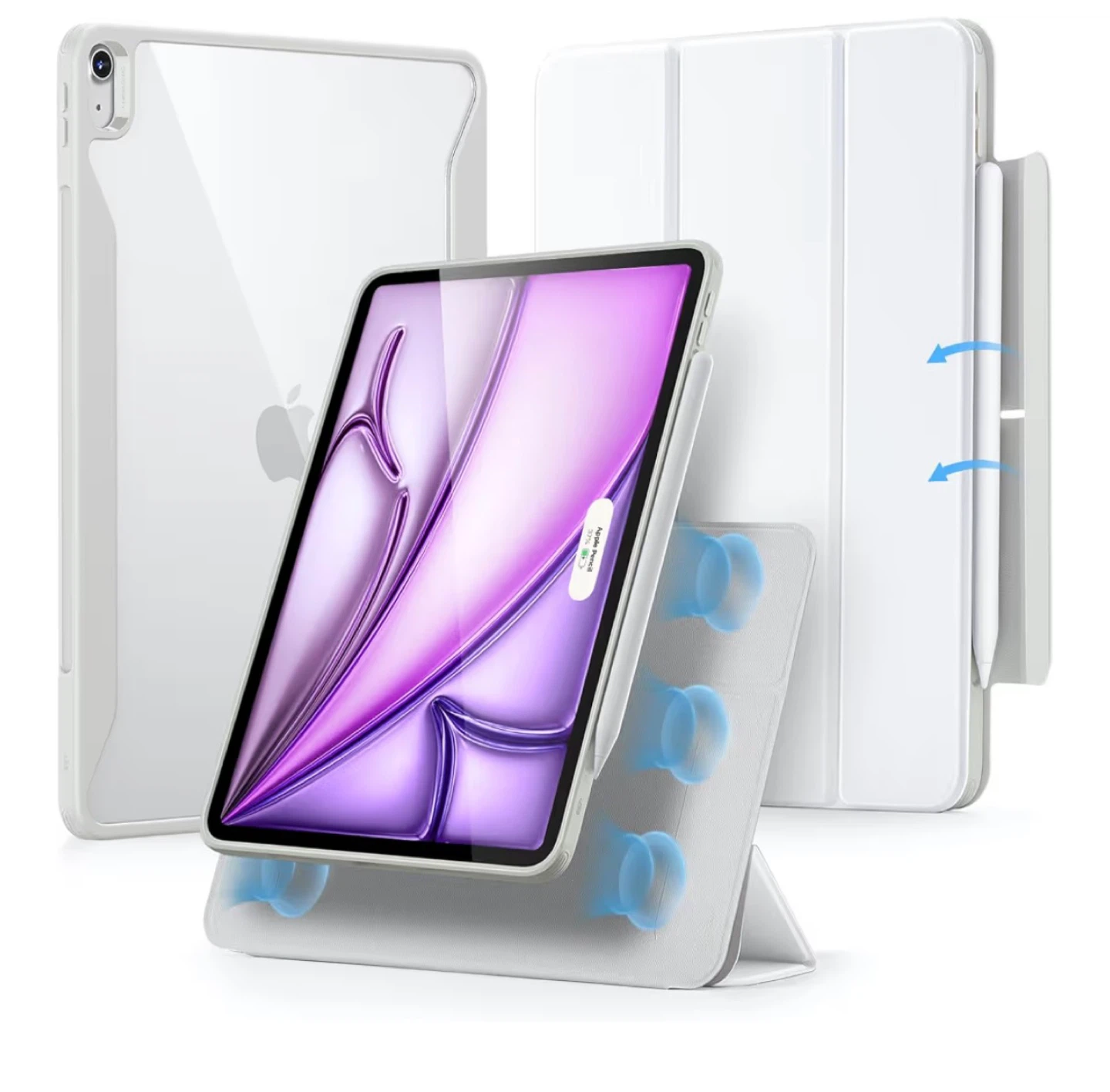 ESR iPad Air 13" Case M3/M2 White