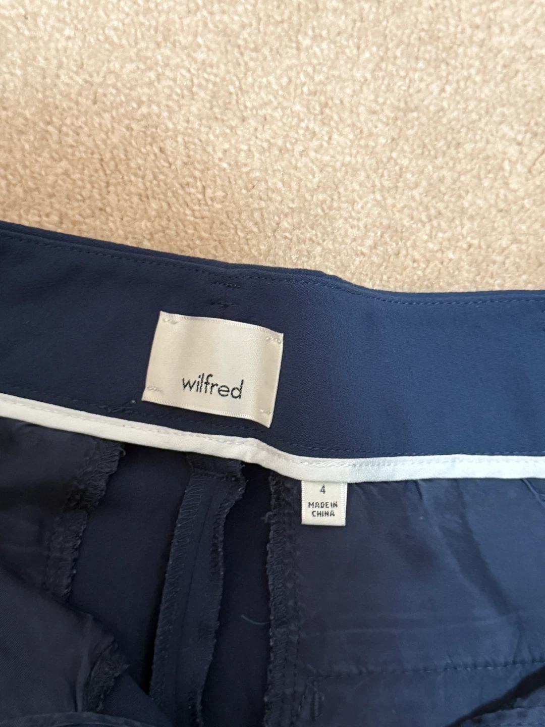 Wilfred Free Pants Size 4 - Navy Blue - photo 2