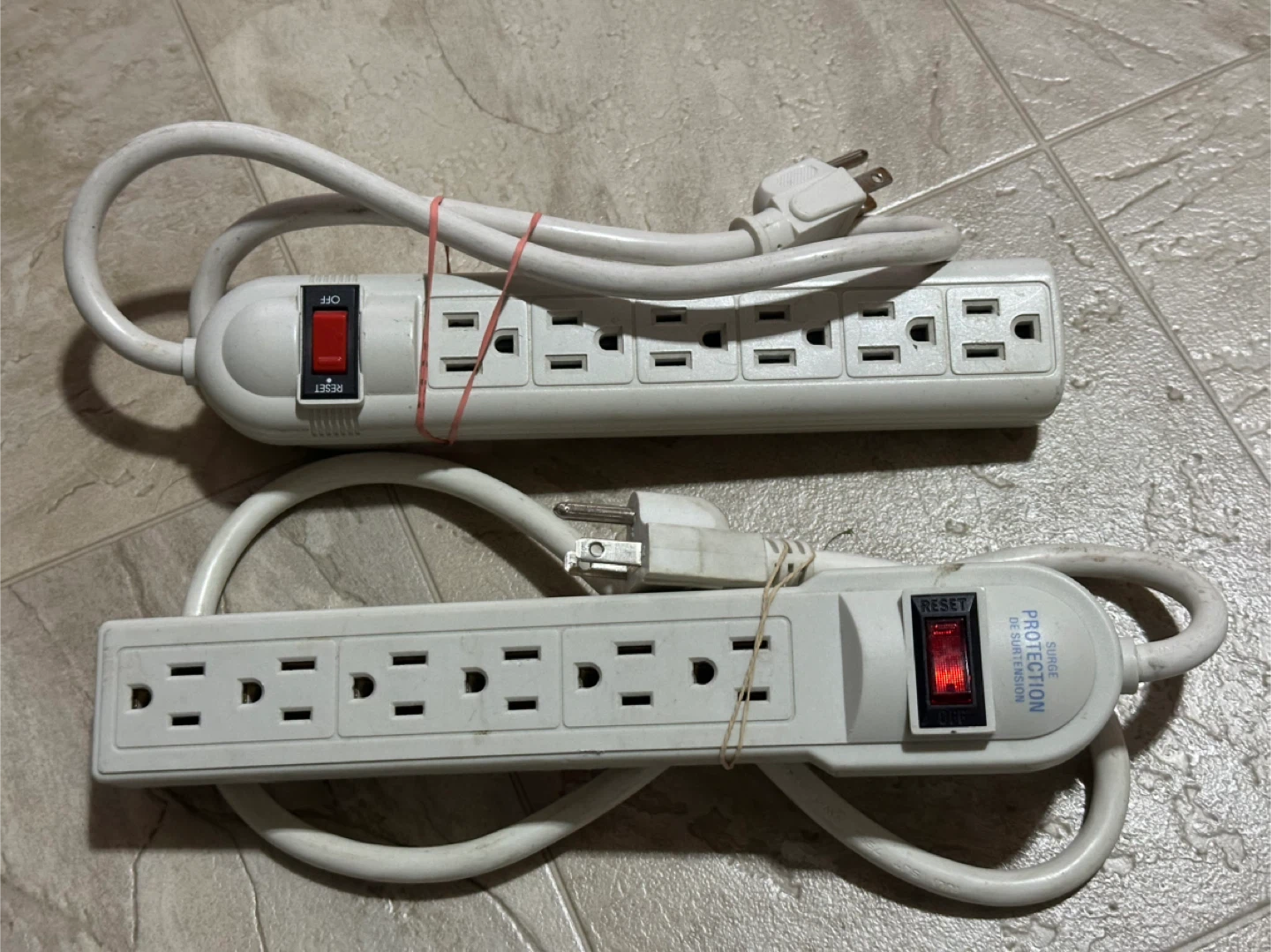 3-feet 6-outlet Power Surge Protector Strip