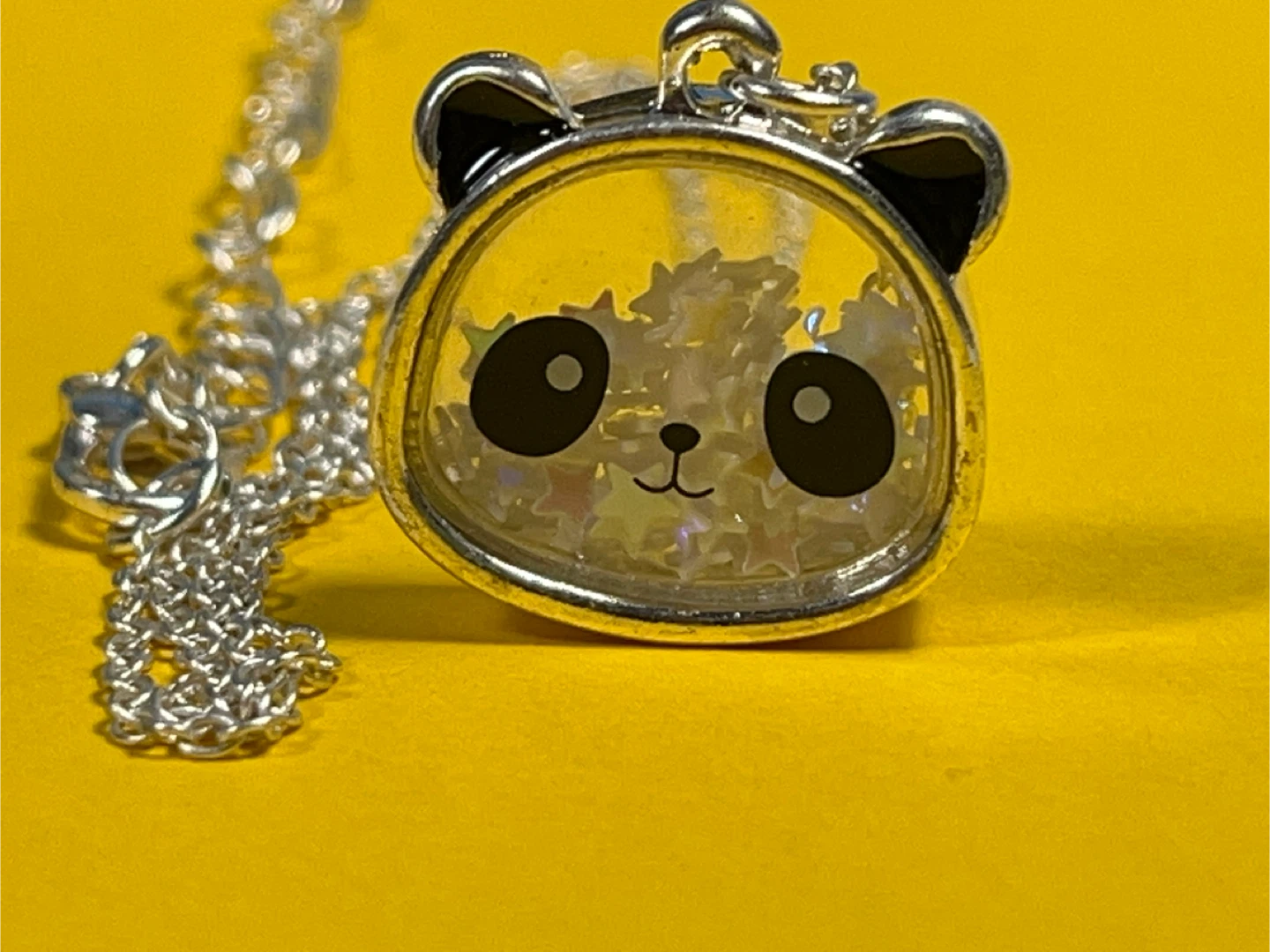 Panda Necklace with Stars - photo 4