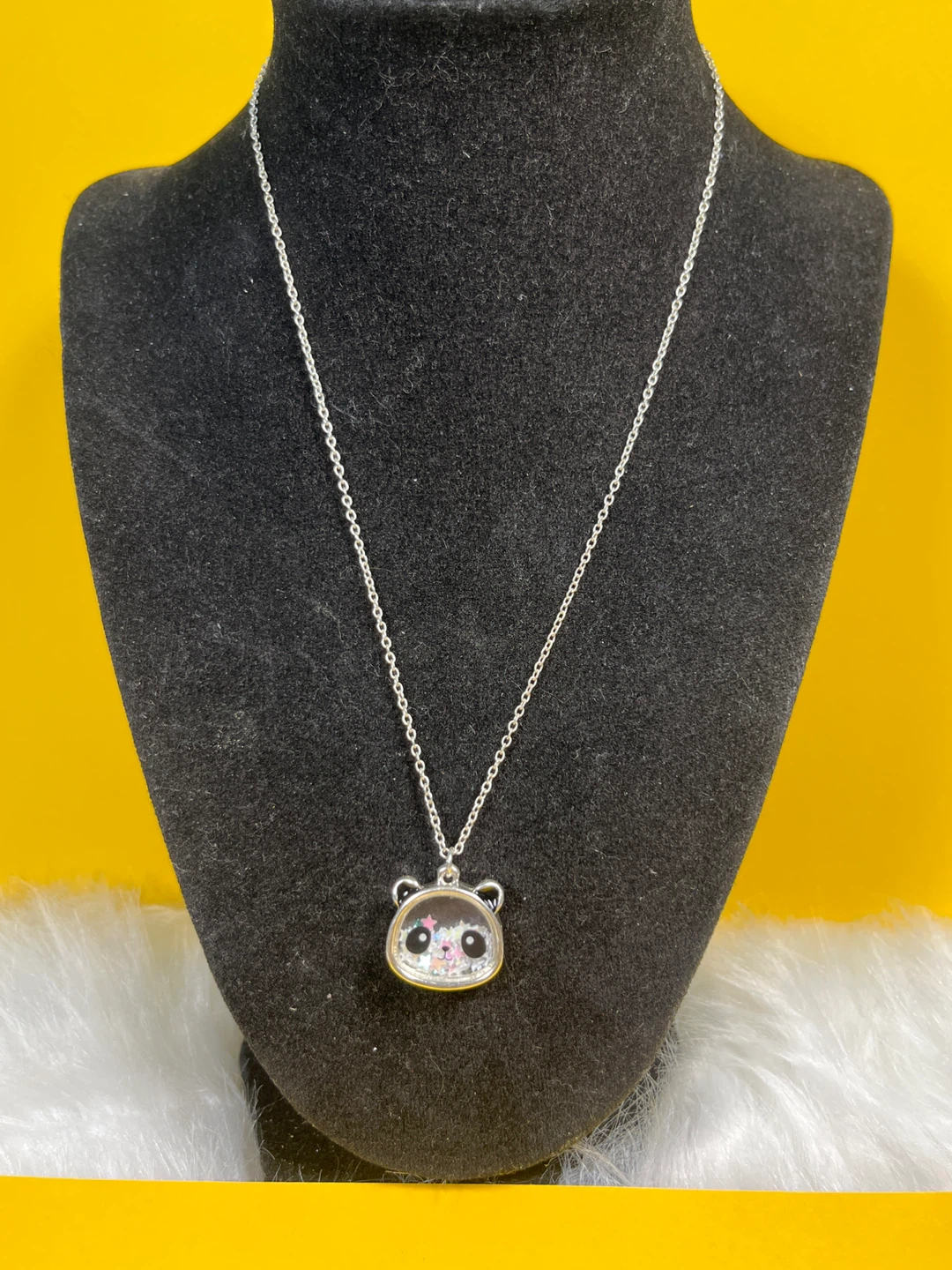 Panda Necklace with Stars