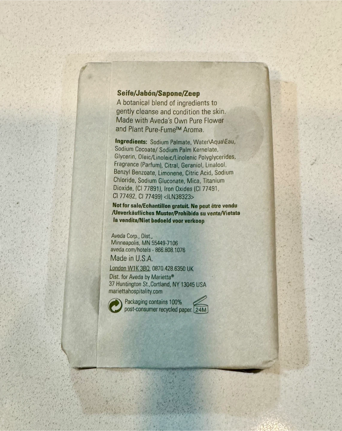 Aveda Refreshing Cleansing Bar 0.9oz/25g - photo 2