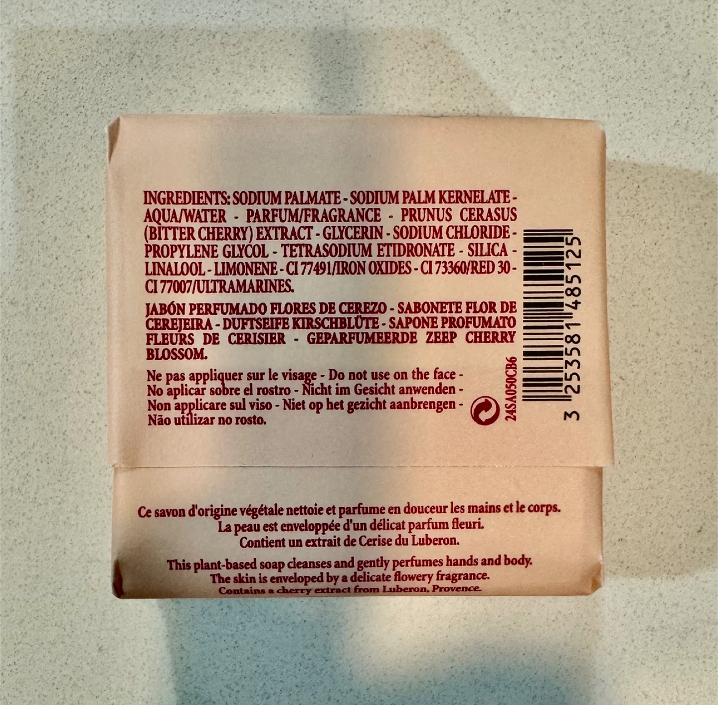 L'Occitane Cherry Blossom Perfumed Soap_NWT - photo 3