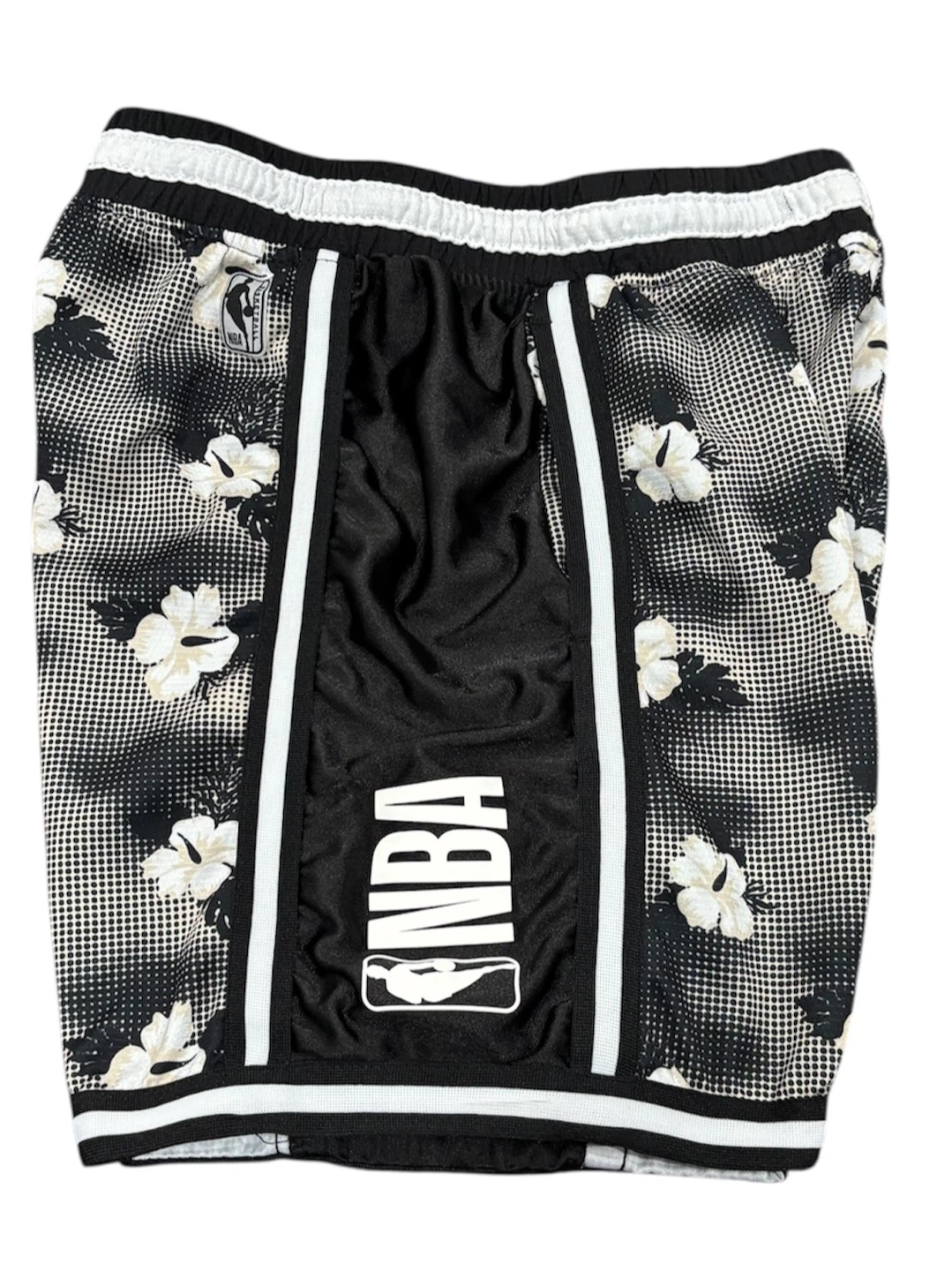 NBA Basketball unisex Floral Pattern Shorts - Size S - photo 2