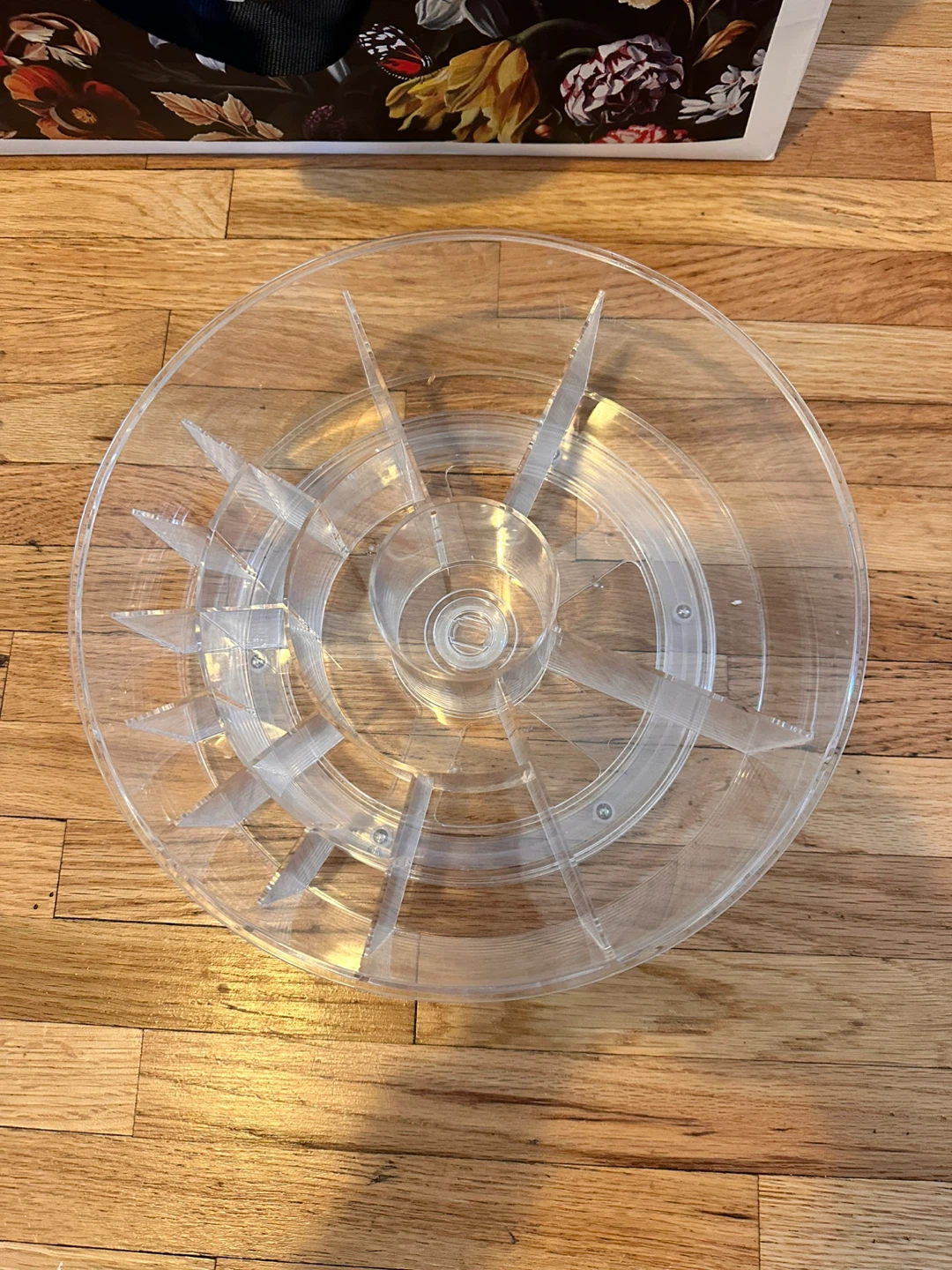 Clear Rotating Makeup Organizer - photo 2