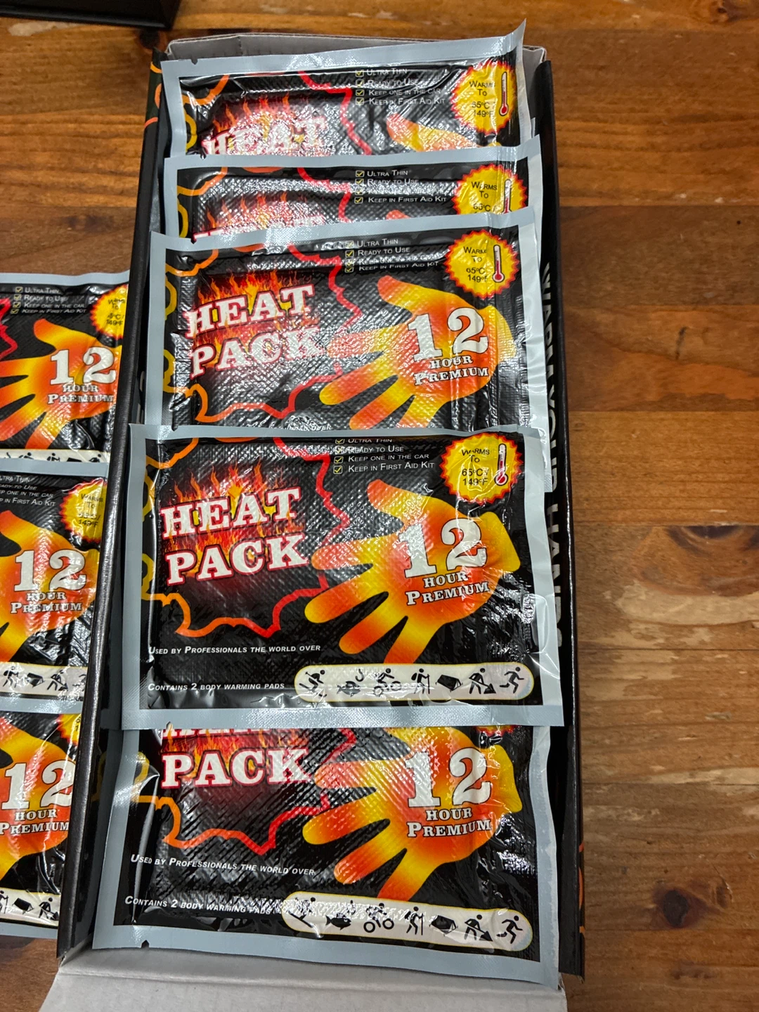 Case of 24 2 pack Heat Pack - 12 Hour Premium - photo 2