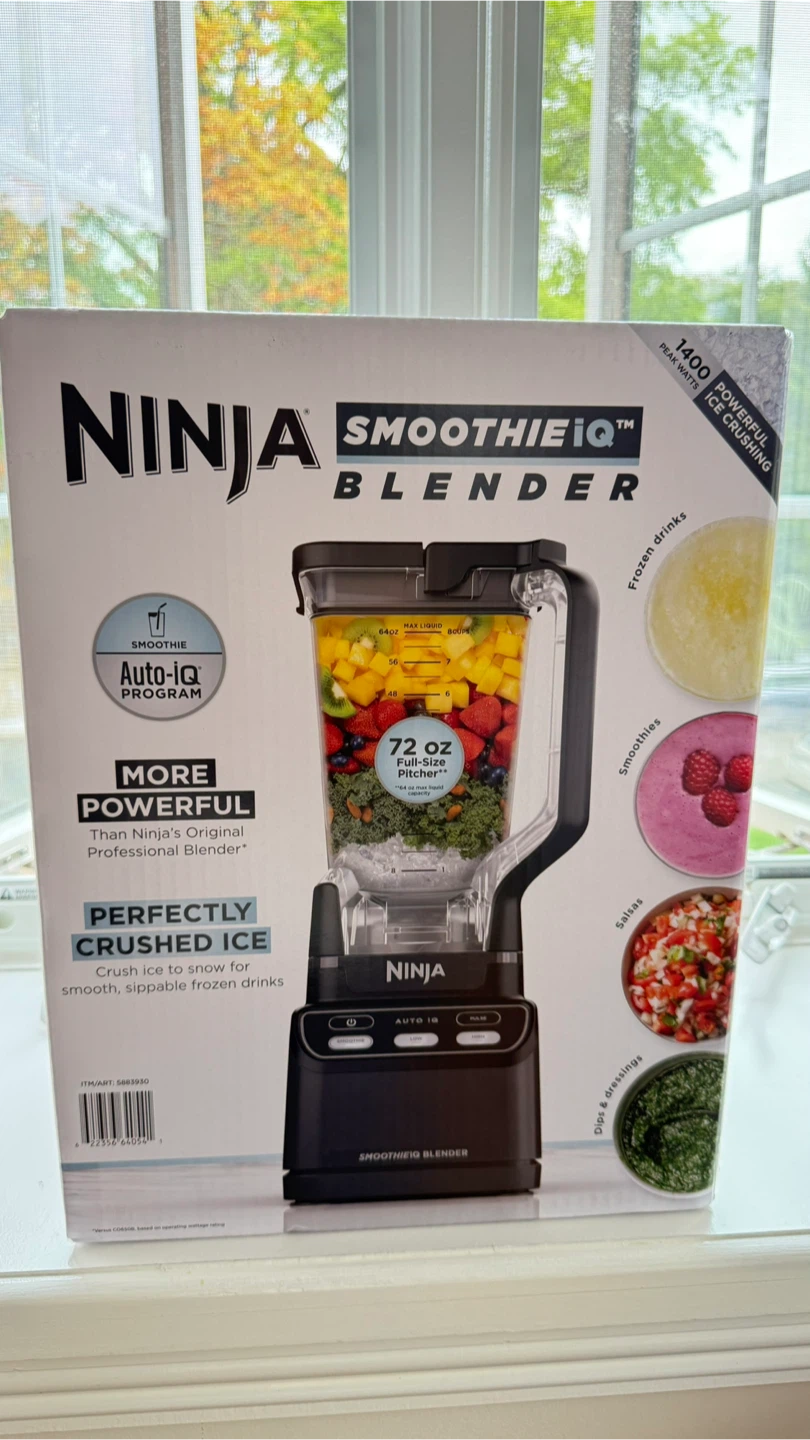 ¡Ninja Smoothie IQ Blender, New!