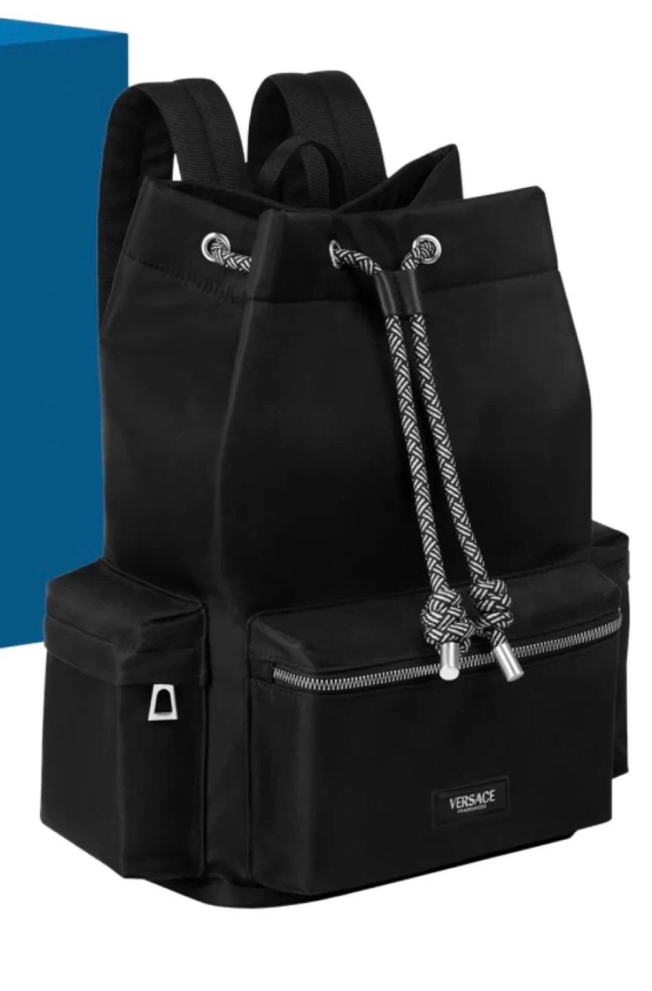 Versace Drawstring Backpack Black - photo 3
